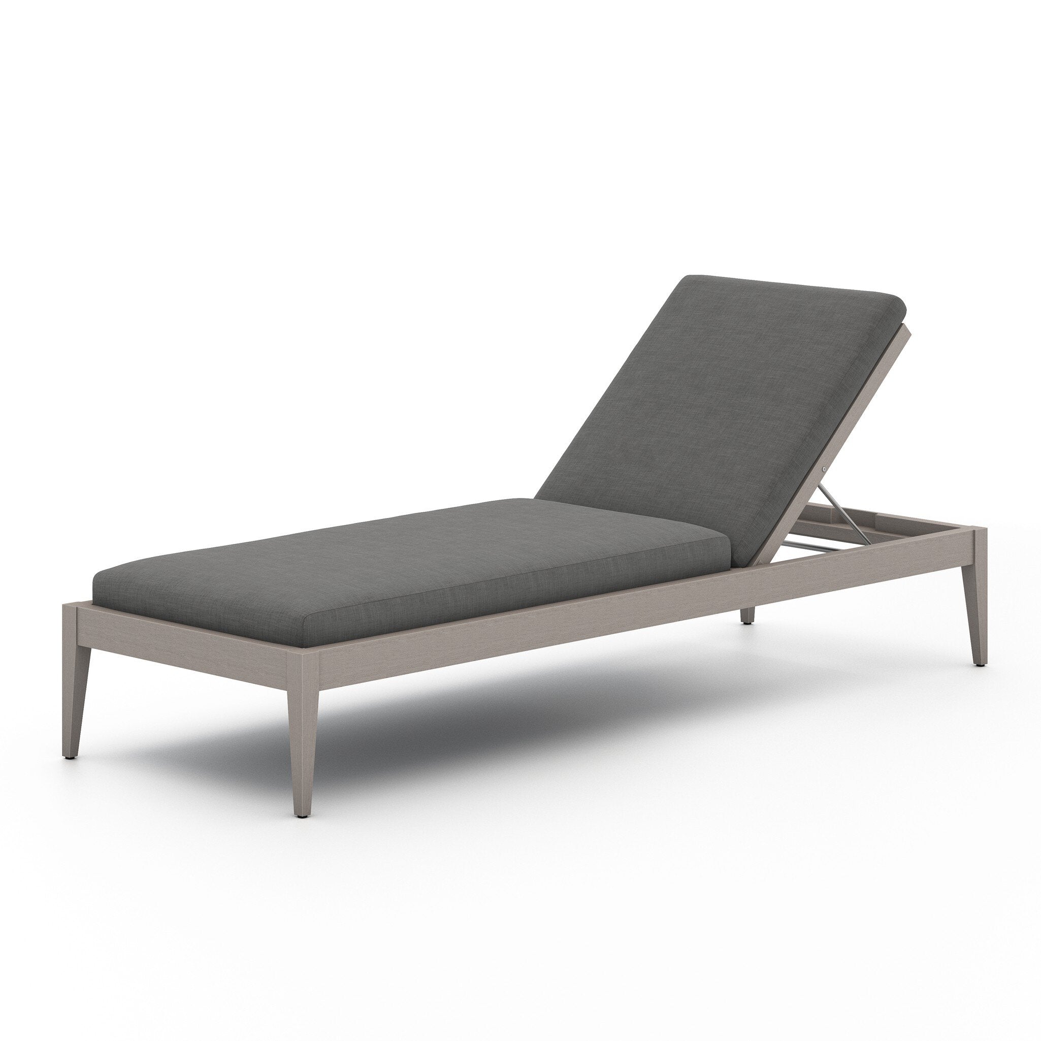 Sherwood Outdoor Chaise - Weathered Grey