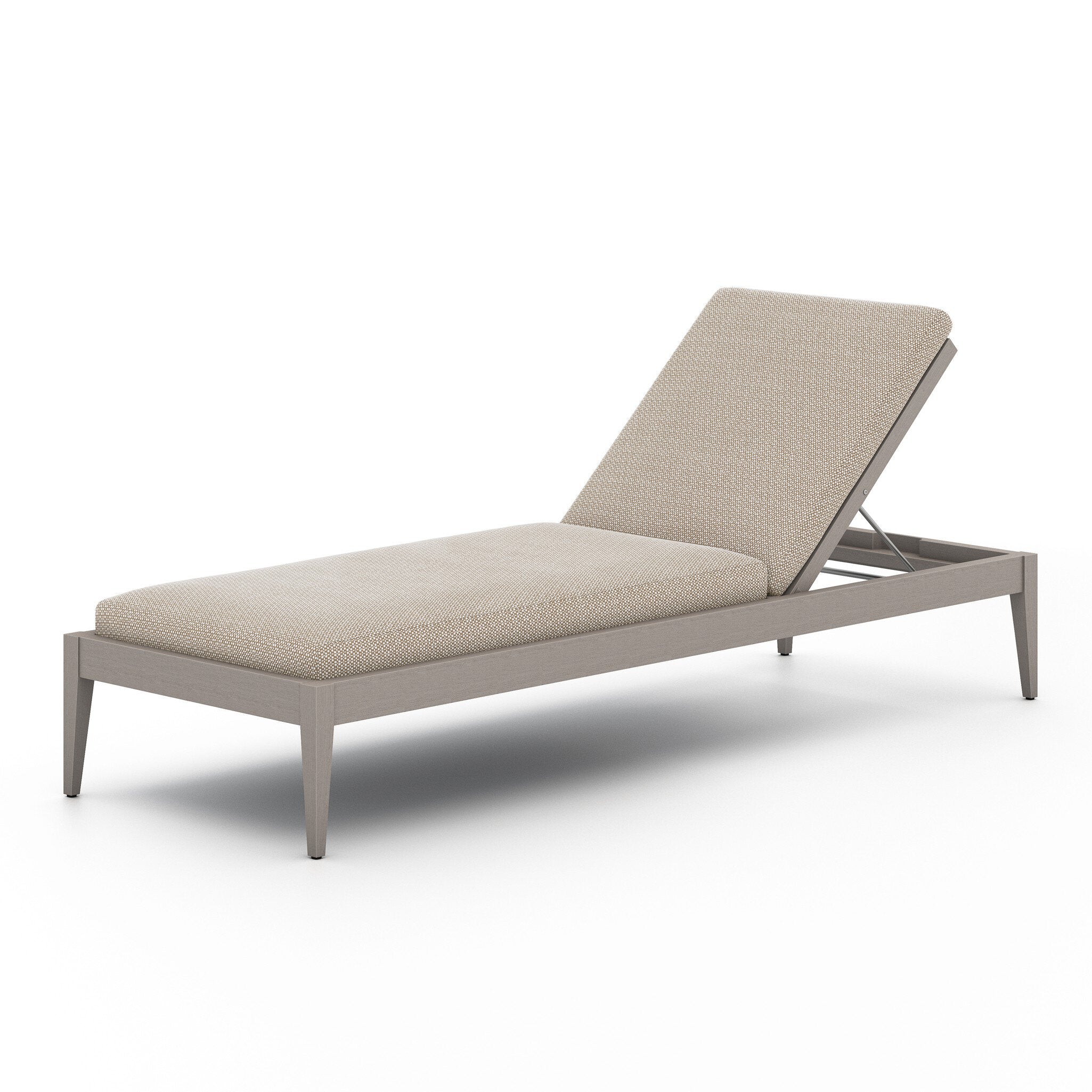 Sherwood Outdoor Chaise - Weathered Grey