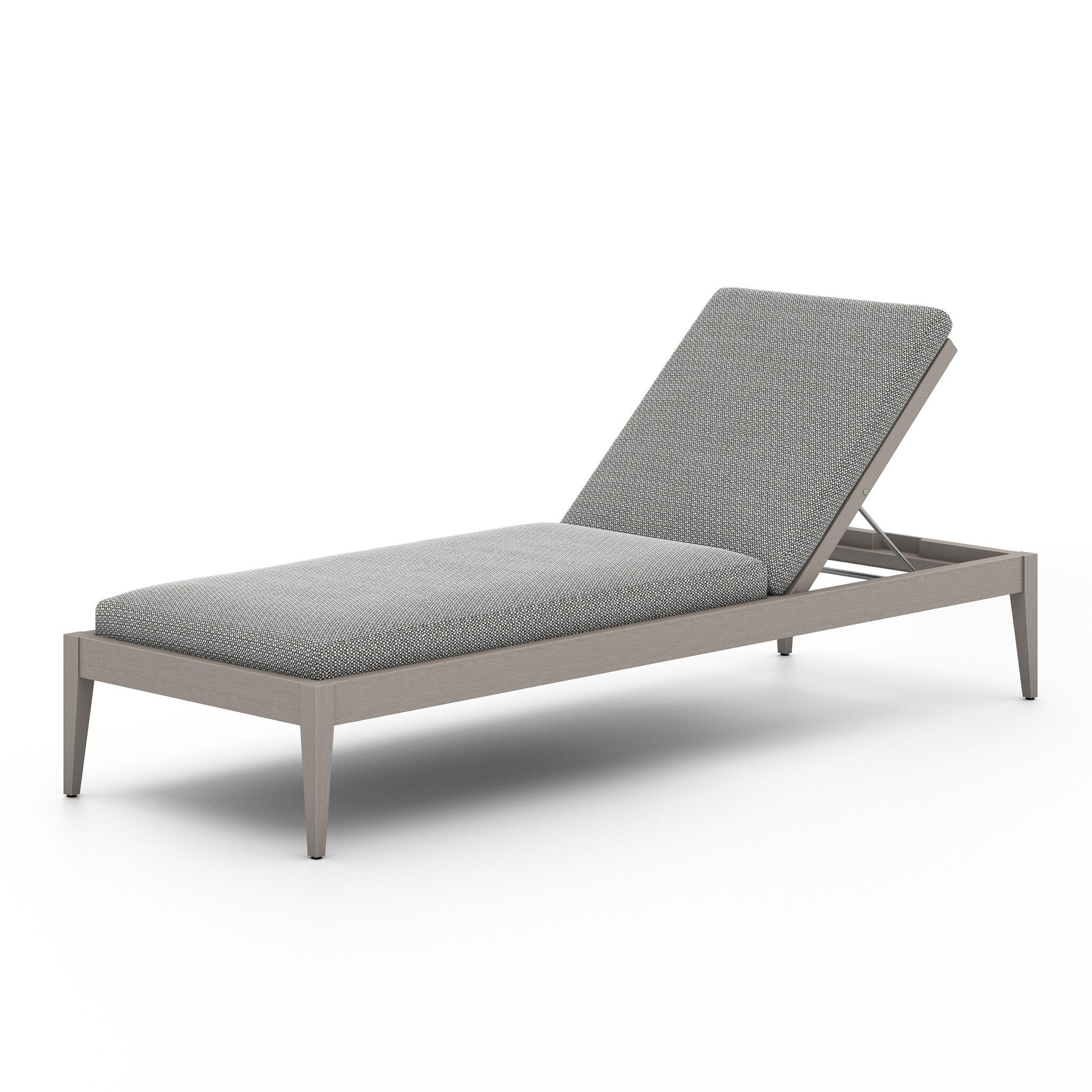 Sherwood Outdoor Chaise - Weathered Grey
