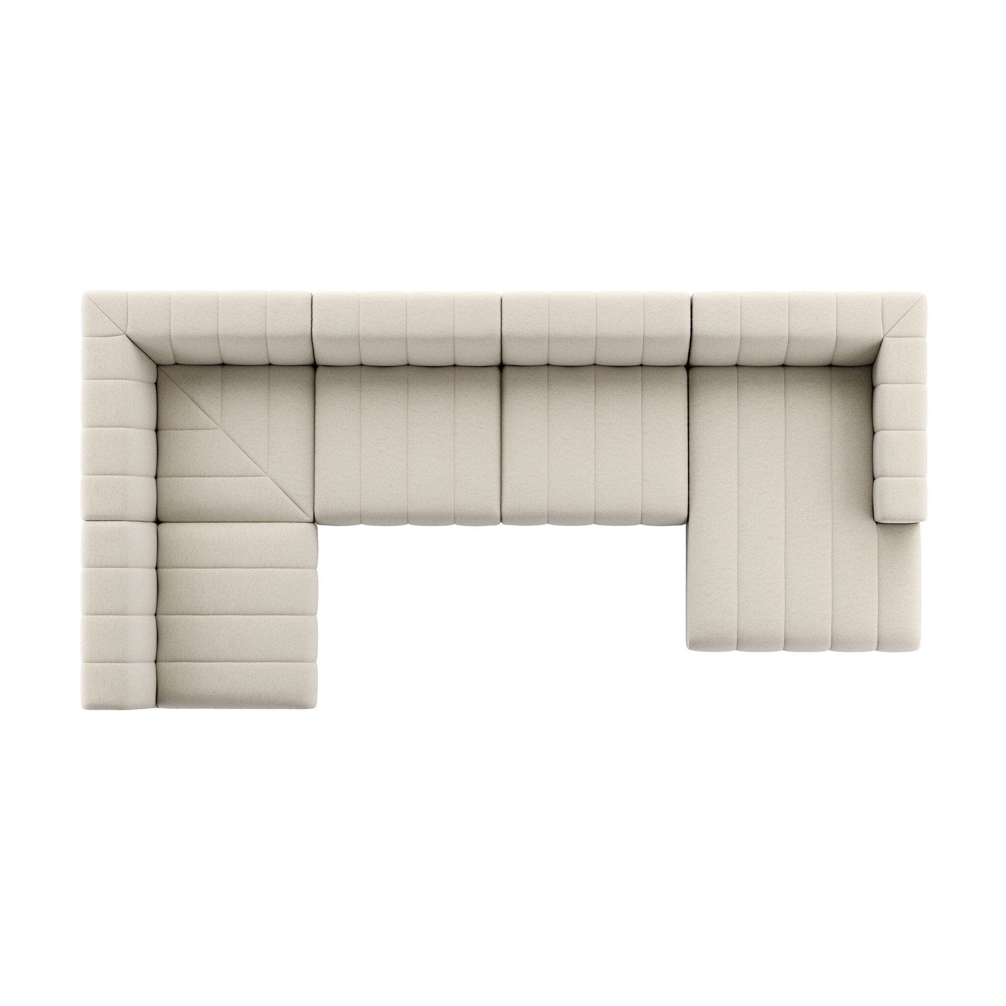 Langham Channeled 5-Piece Sectional