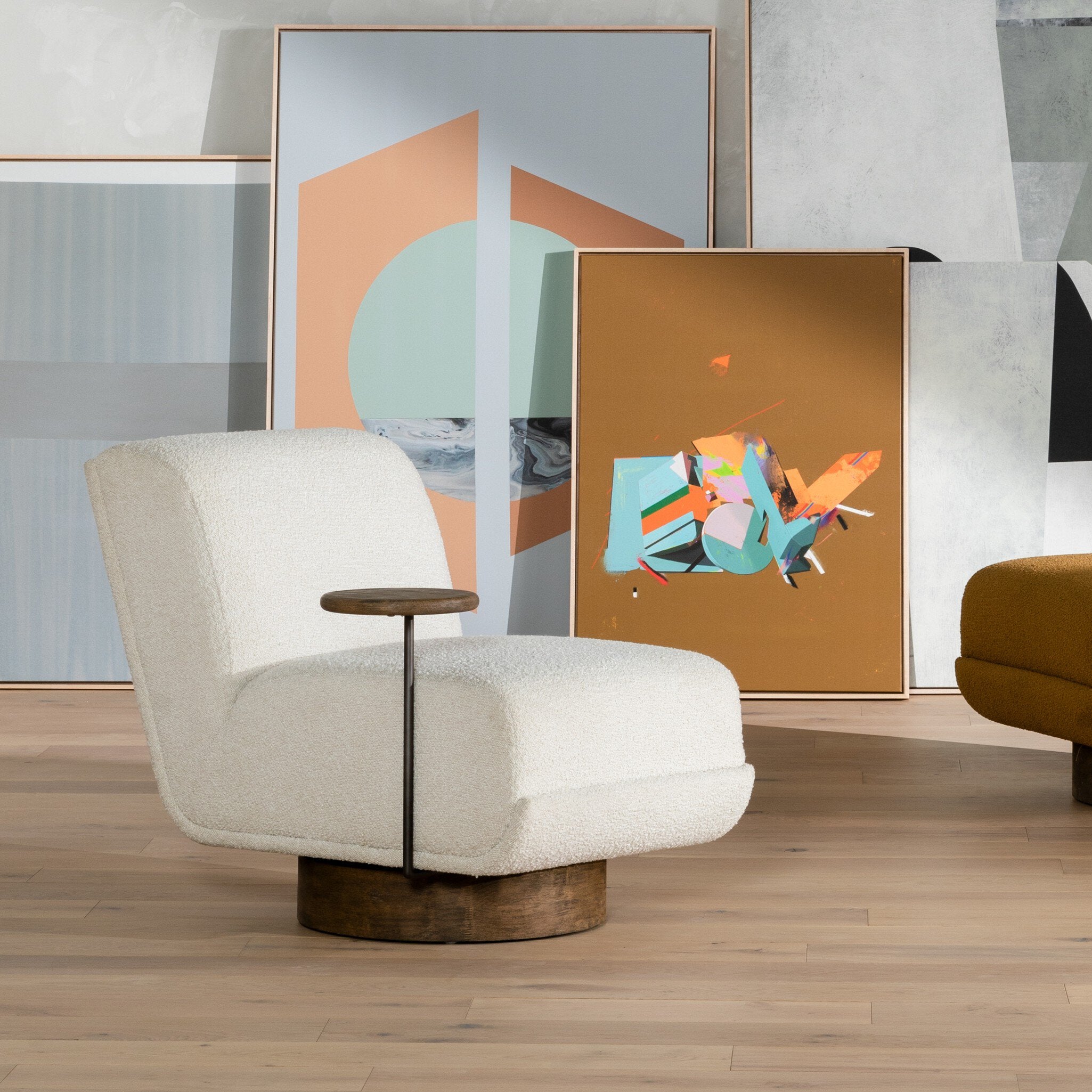 Bronwyn Swivel Chair + Side Table Accent Chairs -Four Hands- , Black Friday Sale -Four Hands- Furniture Sale, Old Bones Co, Mid Century Furniture Sale, Four Hands Furniture, Black Friday Sale Bronwyn Swivel Chair + Side Table,Gus Sale, Perigold Bronwyn Swivel Chair + Side Table Accent Chairs Black Friday Sale , Perigold Sale Bronwyn Swivel Chair + Side Table,Bronwyn Swivel Chair + Side Table Lulu and Georgia, Burke Decor Sale Bronwyn Swivel Chair + Side Table, www.oldbonesco.com