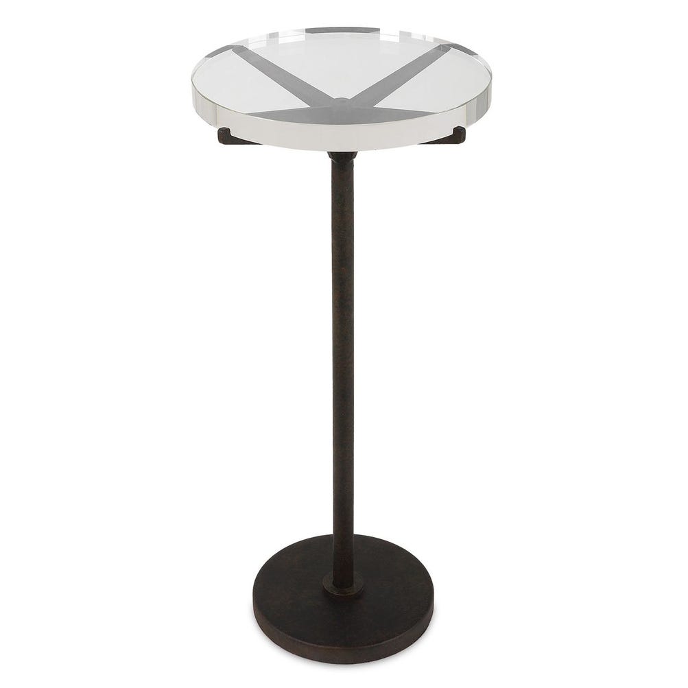 Uttermost Forge Industrial Accent Table