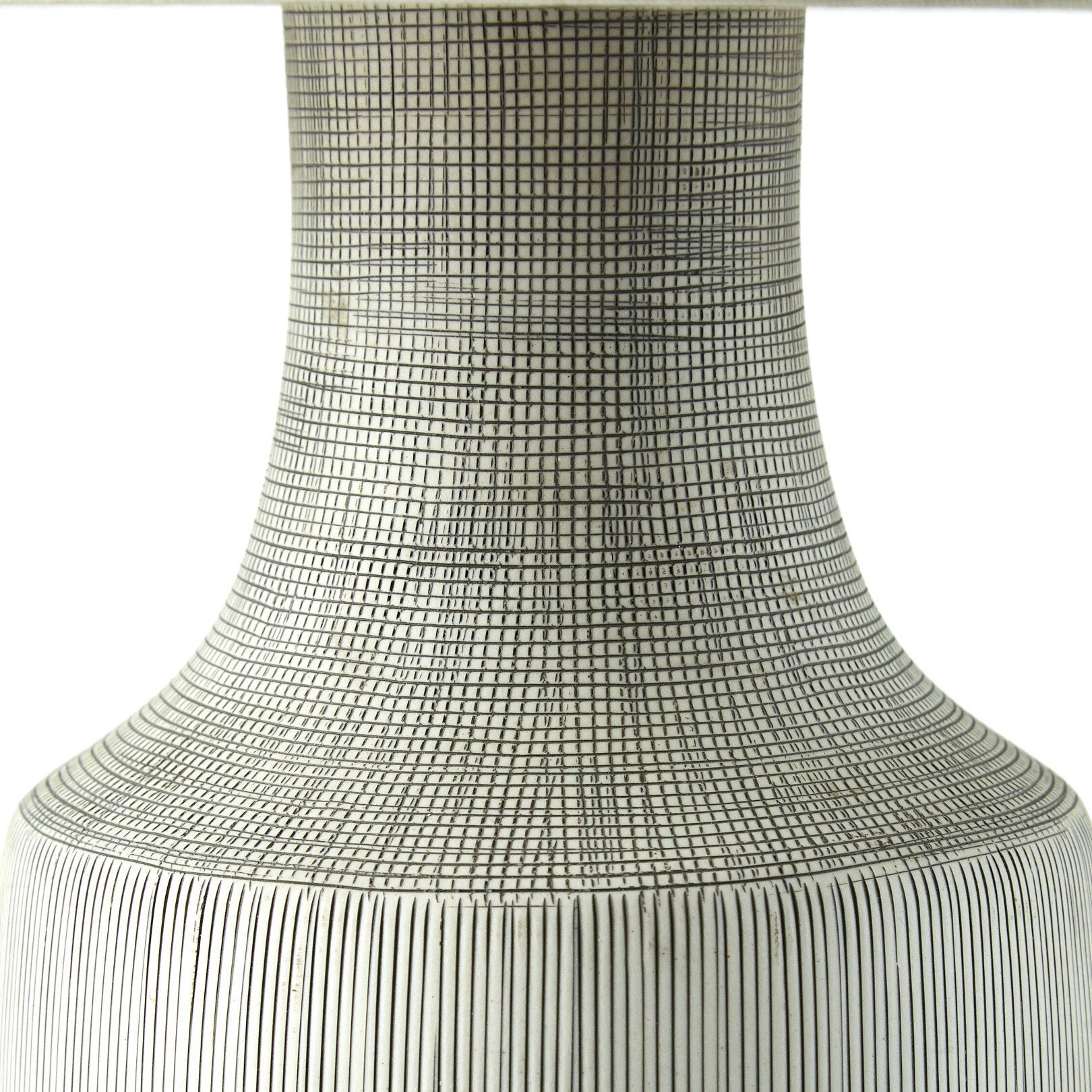 Ombak Table Lamp - Black & White Grid Porcelain Ceramic Table Lamps Four Hands     Table Lamps,https://www.oldbonesco.com,Mid Century Furniture, Furniture Sale, Old Bones Co, Mid Century Sale, Four Hands Furniture, Sale,Gus, Sale,Perigold Ombak Table Lamp - Black & White Grid Porcelain Ceramic Table Lamps Sale, Perigold Sale Ombak Table Lamp - Black & White Grid Porcelain Ceramic,Ombak Table Lamp - Black & White Grid Porcelain Ceramic Lulu and Georgia,Burke Decor Sale Ombak Table Lamp - Black & White Grid P