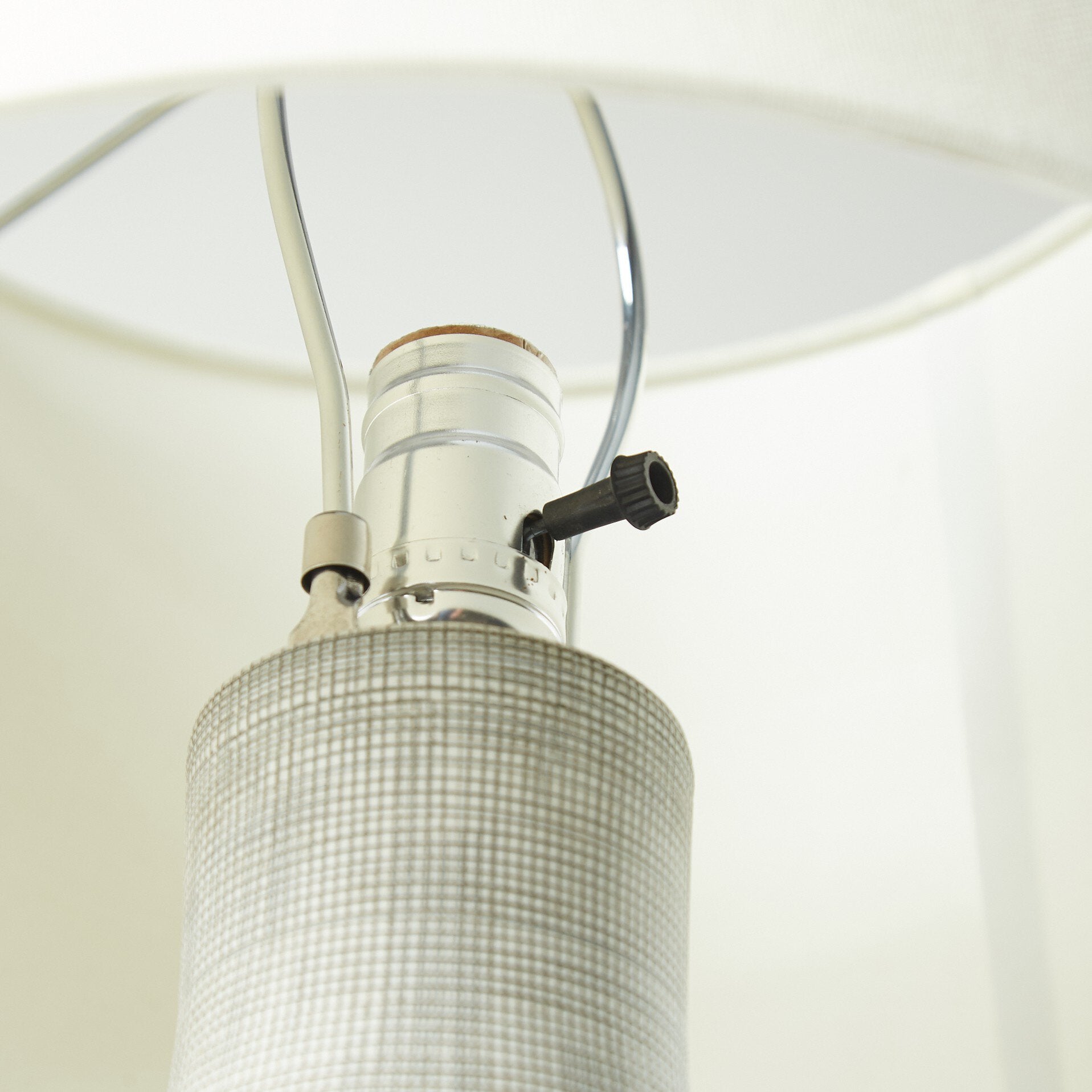 Ombak Table Lamp - Black & White Grid Porcelain Ceramic Table Lamps Four Hands     Table Lamps,https://www.oldbonesco.com,Mid Century Furniture, Furniture Sale, Old Bones Co, Mid Century Sale, Four Hands Furniture, Sale,Gus, Sale,Perigold Ombak Table Lamp - Black & White Grid Porcelain Ceramic Table Lamps Sale, Perigold Sale Ombak Table Lamp - Black & White Grid Porcelain Ceramic,Ombak Table Lamp - Black & White Grid Porcelain Ceramic Lulu and Georgia,Burke Decor Sale Ombak Table Lamp - Black & White Grid P