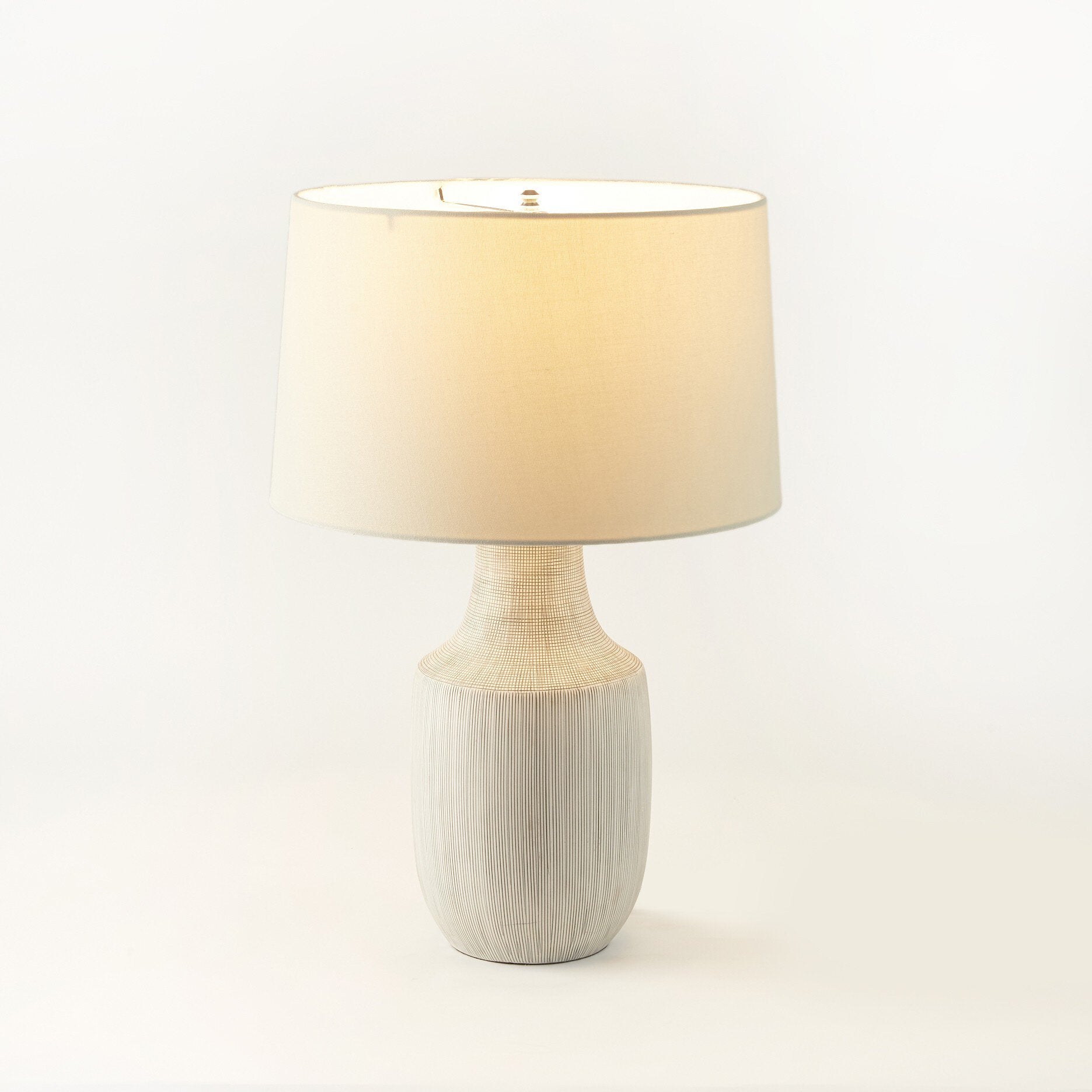 Ombak Table Lamp - Black & White Grid Porcelain Ceramic Table Lamps Four Hands     Table Lamps,https://www.oldbonesco.com,Mid Century Furniture, Furniture Sale, Old Bones Co, Mid Century Sale, Four Hands Furniture, Sale,Gus, Sale,Perigold Ombak Table Lamp - Black & White Grid Porcelain Ceramic Table Lamps Sale, Perigold Sale Ombak Table Lamp - Black & White Grid Porcelain Ceramic,Ombak Table Lamp - Black & White Grid Porcelain Ceramic Lulu and Georgia,Burke Decor Sale Ombak Table Lamp - Black & White Grid P