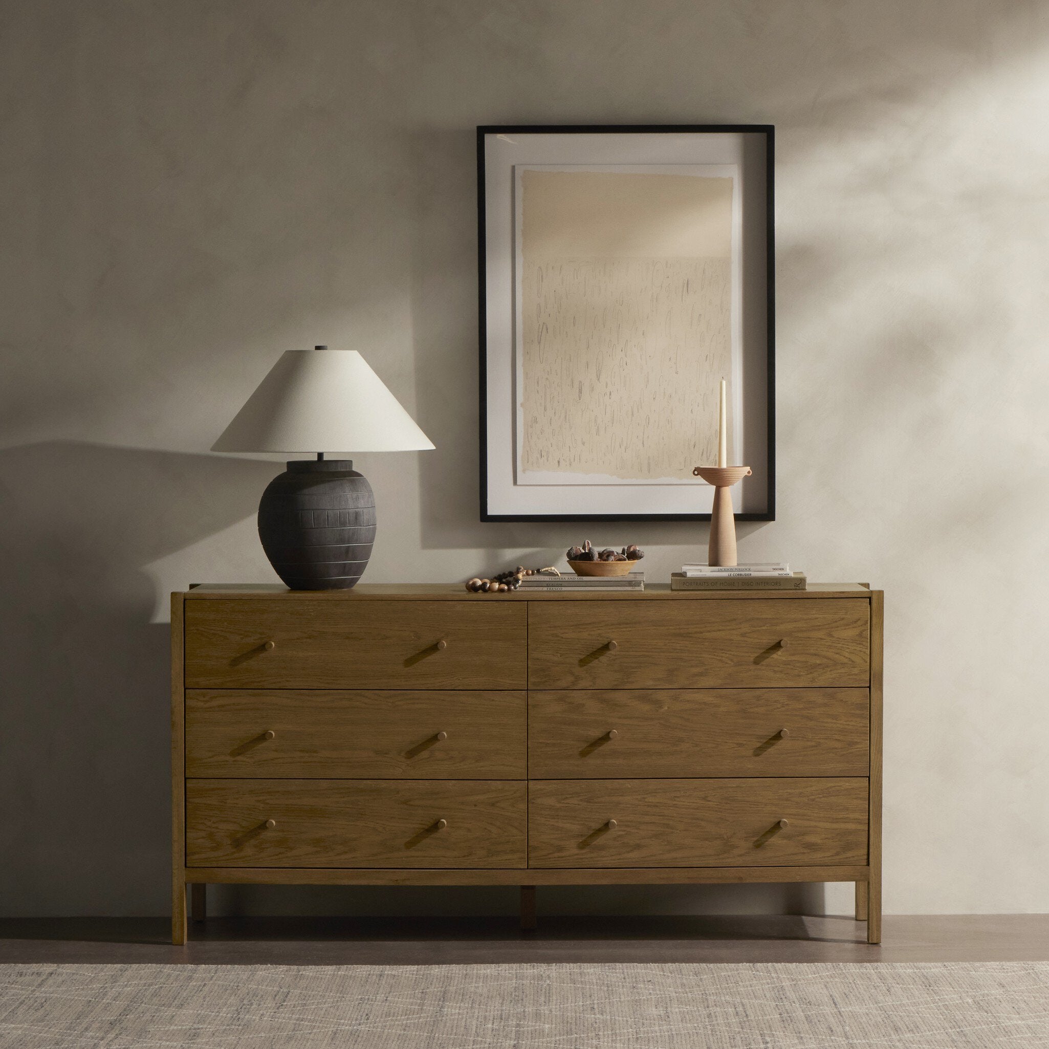 Four Hands | Meadow 6 Drawer Dresser - Tawny Oak Four Hands | Meadow 6 Drawer Dresser - Tawny Oak