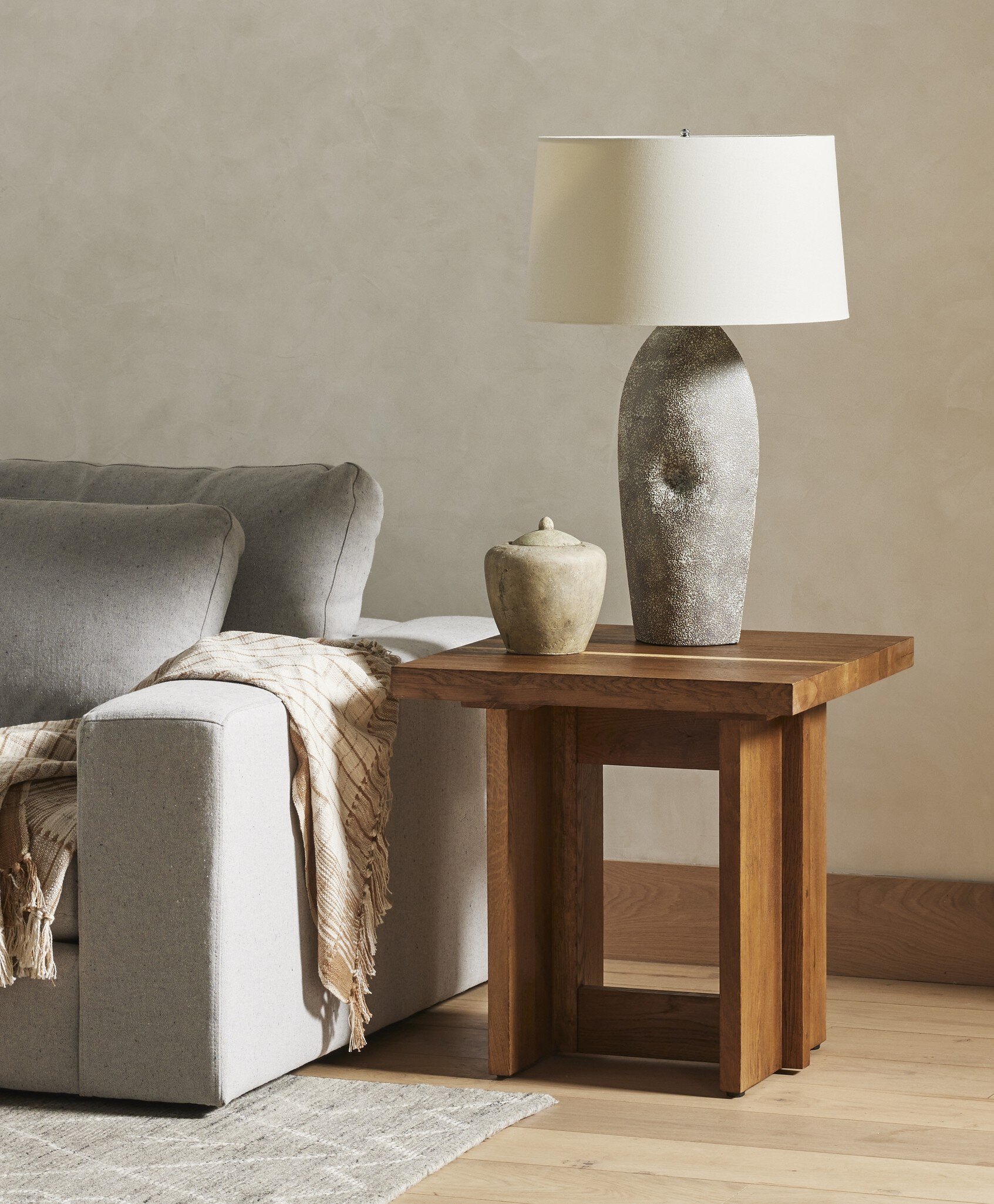 Kusa Table Lamp - Vintage Brown Porcelain Ceramic Table Lamps Four Hands     Table Lamps,https://www.oldbonesco.com,Mid Century Furniture, Furniture Sale, Old Bones Co, Mid Century Sale, Four Hands Furniture, Sale,Gus, Sale,Perigold Kusa Table Lamp - Vintage Brown Porcelain Ceramic Table Lamps Sale, Perigold Sale Kusa Table Lamp - Vintage Brown Porcelain Ceramic,Kusa Table Lamp - Vintage Brown Porcelain Ceramic Lulu and Georgia,Burke Decor Sale Kusa Table Lamp - Vintage Brown Porcelain Ceramic, open box fur