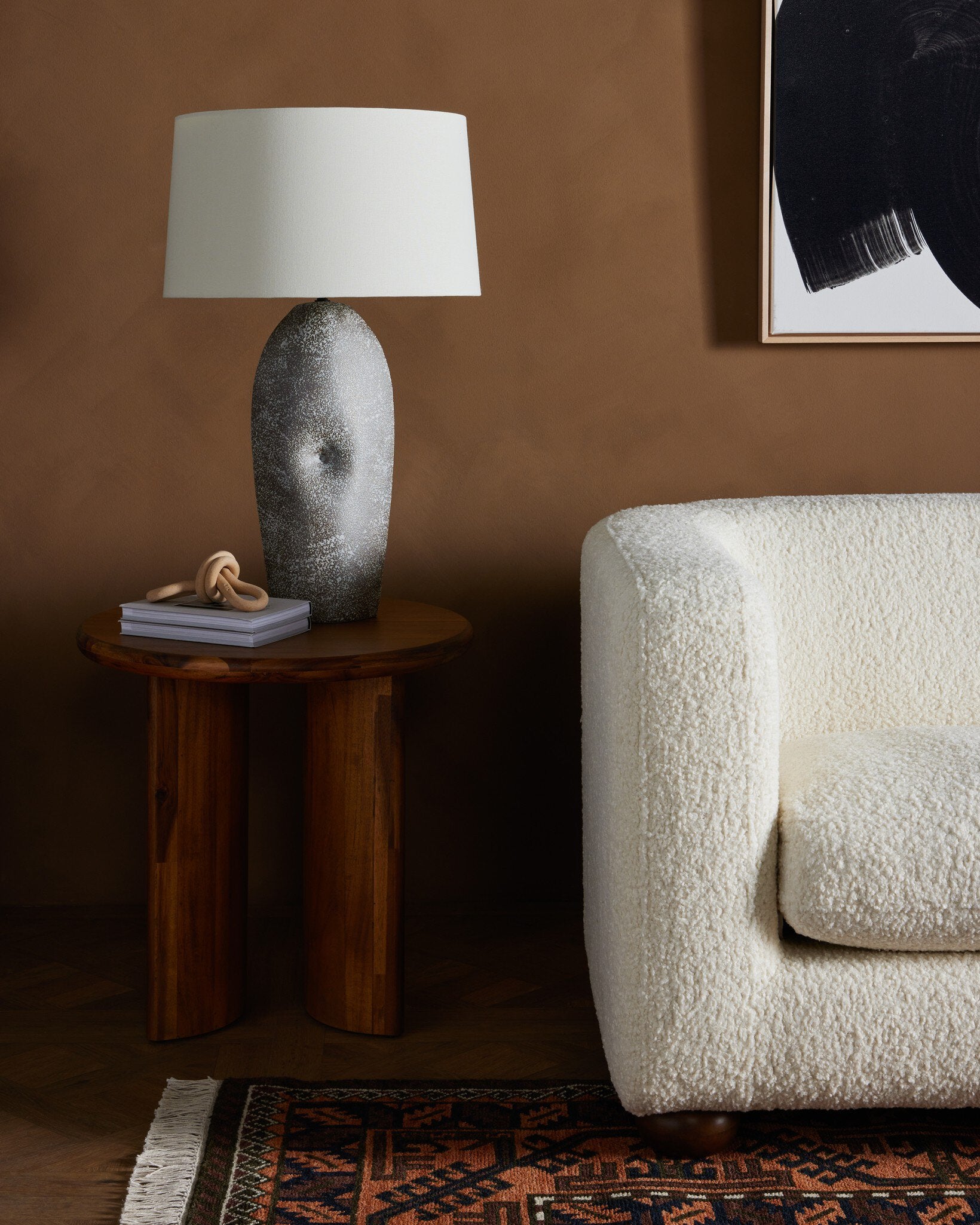 Kusa Table Lamp - Vintage Brown Porcelain Ceramic Table Lamps Four Hands     Table Lamps,https://www.oldbonesco.com,Mid Century Furniture, Furniture Sale, Old Bones Co, Mid Century Sale, Four Hands Furniture, Sale,Gus, Sale,Perigold Kusa Table Lamp - Vintage Brown Porcelain Ceramic Table Lamps Sale, Perigold Sale Kusa Table Lamp - Vintage Brown Porcelain Ceramic,Kusa Table Lamp - Vintage Brown Porcelain Ceramic Lulu and Georgia,Burke Decor Sale Kusa Table Lamp - Vintage Brown Porcelain Ceramic, open box fur