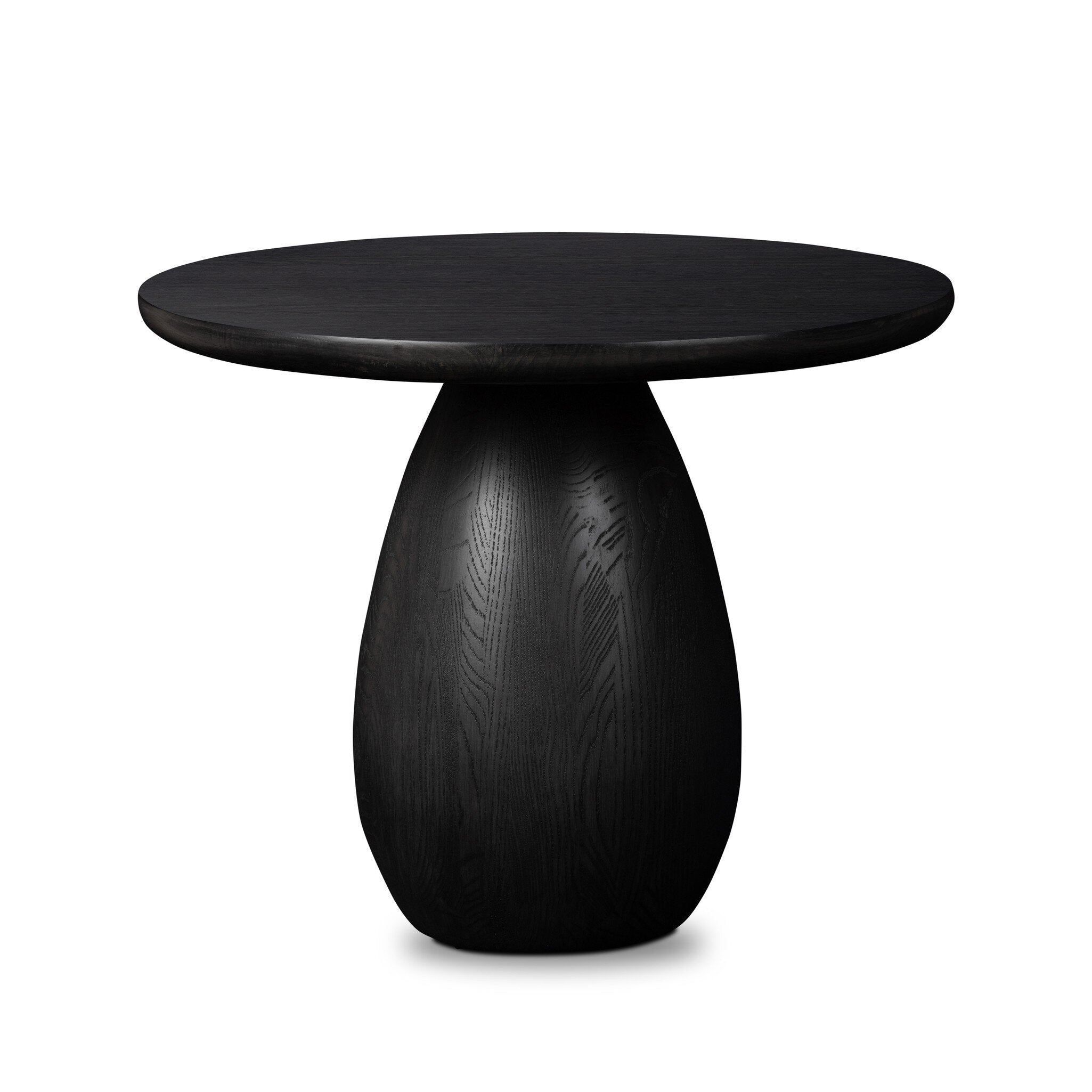 Merla Wood End Table - Tall