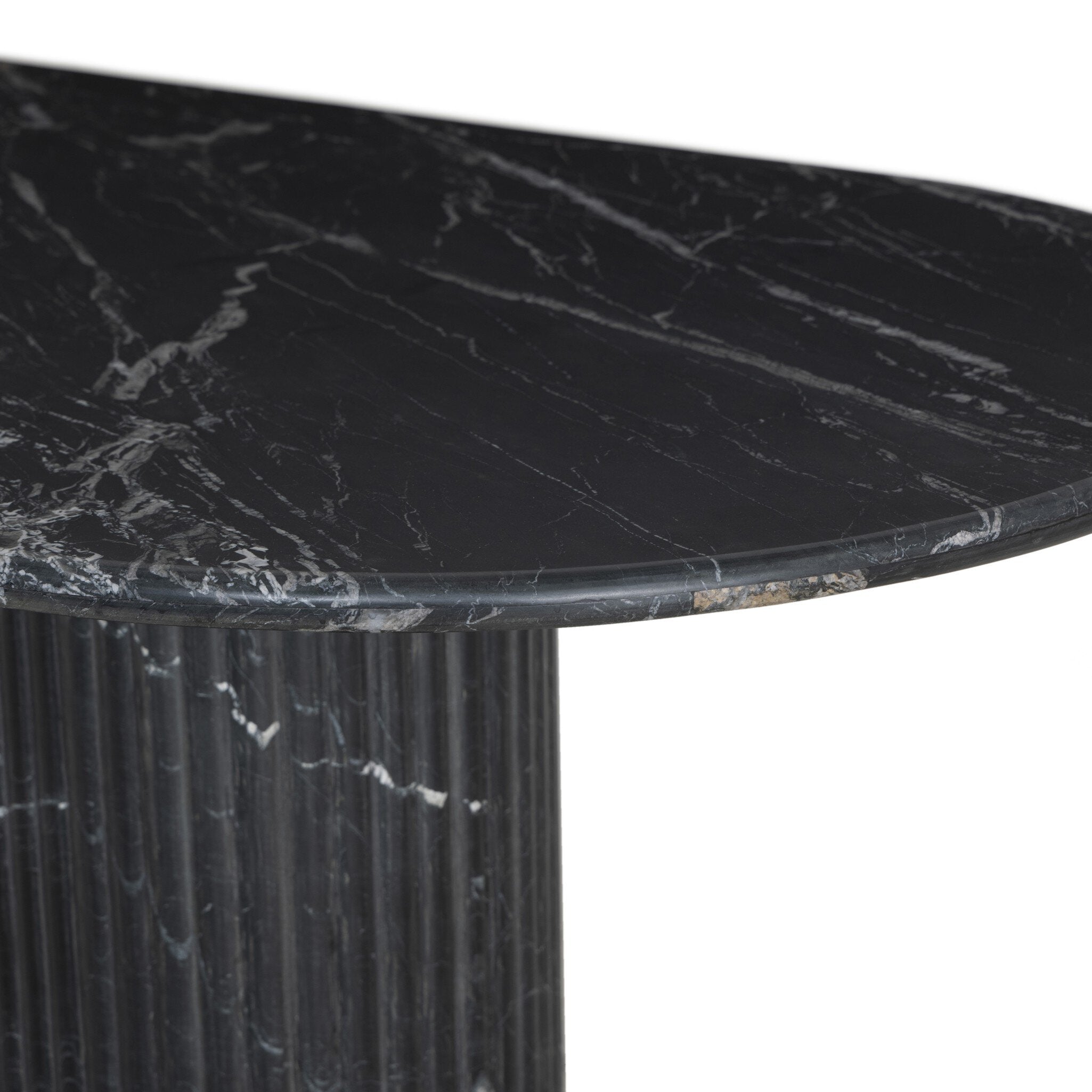 Oranda Dining Table - Black Marble Dining & Kitchen Tables Four Hands     Dining & Kitchen Tables,https://www.oldbonesco.com,Mid Century Furniture, Furniture Sale, Old Bones Co, Mid Century Sale, Four Hands Furniture, Sale,Gus, Sale,Perigold Oranda Dining Table - Black Marble Dining & Kitchen Tables Sale, Perigold Sale Oranda Dining Table - Black Marble,Oranda Dining Table - Black Marble Lulu and Georgia,Burke Decor Sale Oranda Dining Table - Black Marble, open box furniture,Open Box Oranda Dining Table - B