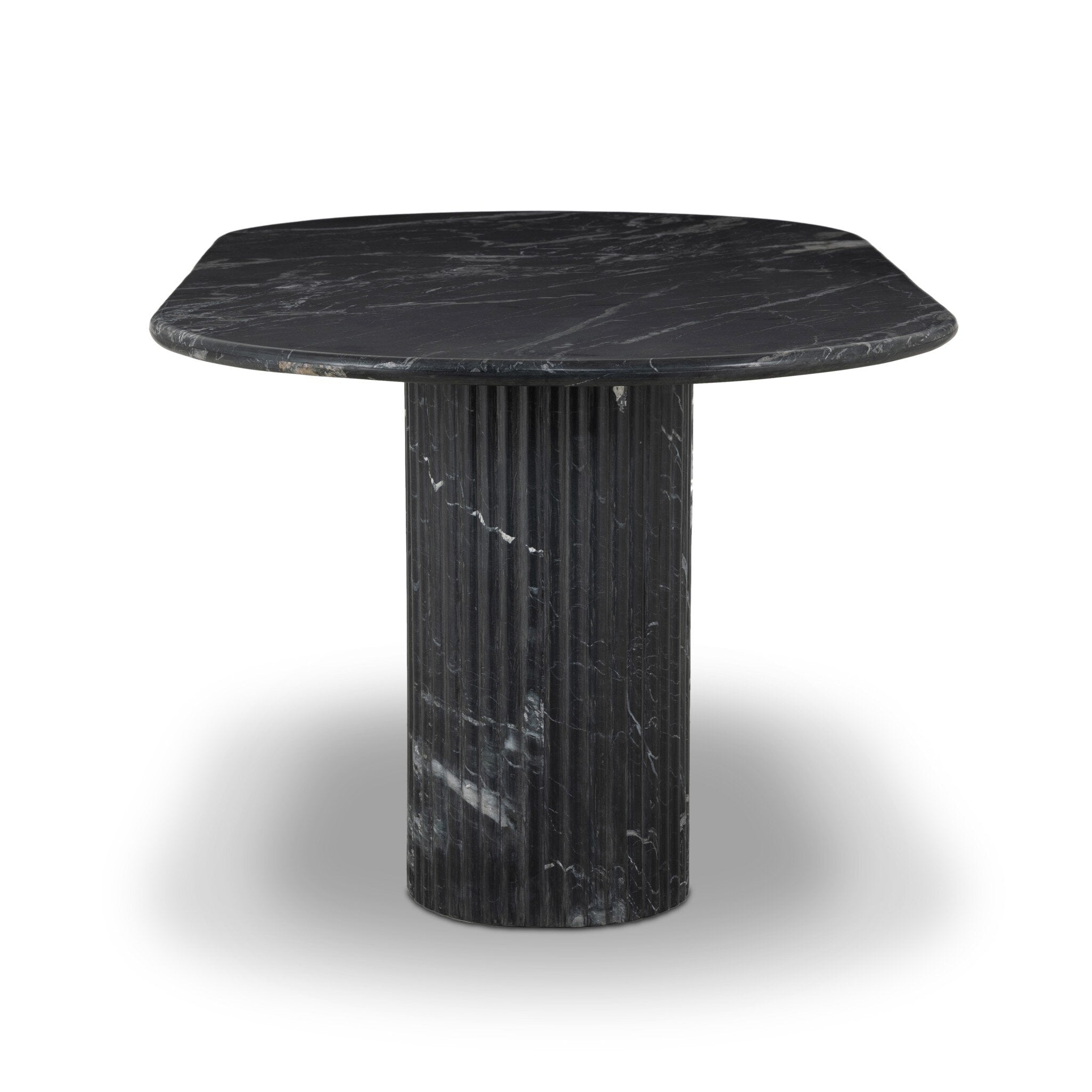Oranda Dining Table - Black Marble Dining & Kitchen Tables Four Hands     Dining & Kitchen Tables,https://www.oldbonesco.com,Mid Century Furniture, Furniture Sale, Old Bones Co, Mid Century Sale, Four Hands Furniture, Sale,Gus, Sale,Perigold Oranda Dining Table - Black Marble Dining & Kitchen Tables Sale, Perigold Sale Oranda Dining Table - Black Marble,Oranda Dining Table - Black Marble Lulu and Georgia,Burke Decor Sale Oranda Dining Table - Black Marble, open box furniture,Open Box Oranda Dining Table - B
