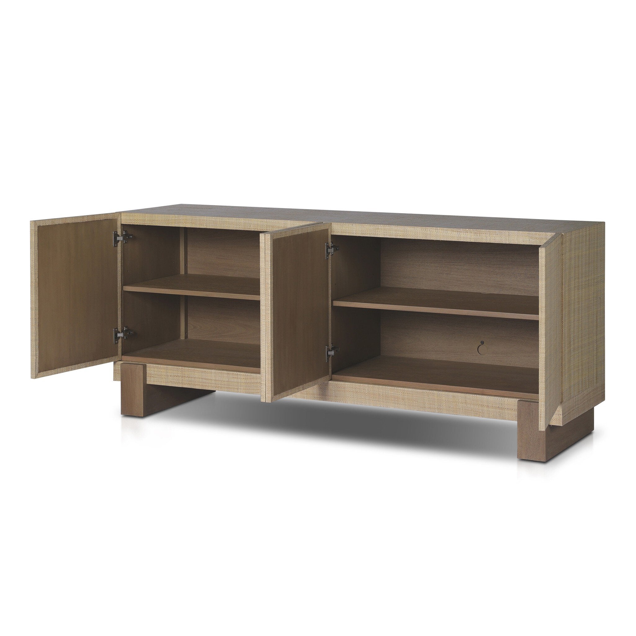Hatch Sideboard - Natural Raffia Sideboards Four Hands     Sideboards,https://www.oldbonesco.com,Mid Century Furniture, Furniture Sale, Old Bones Co, Mid Century Sale, Four Hands Furniture, Sale,Gus, Sale,Perigold Hatch Sideboard - Natural Raffia Sideboards Sale, Perigold Sale Hatch Sideboard - Natural Raffia,Hatch Sideboard - Natural Raffia Lulu and Georgia,Burke Decor Sale Hatch Sideboard - Natural Raffia, open box furniture,Open Box Hatch Sideboard - Natural Raffia
