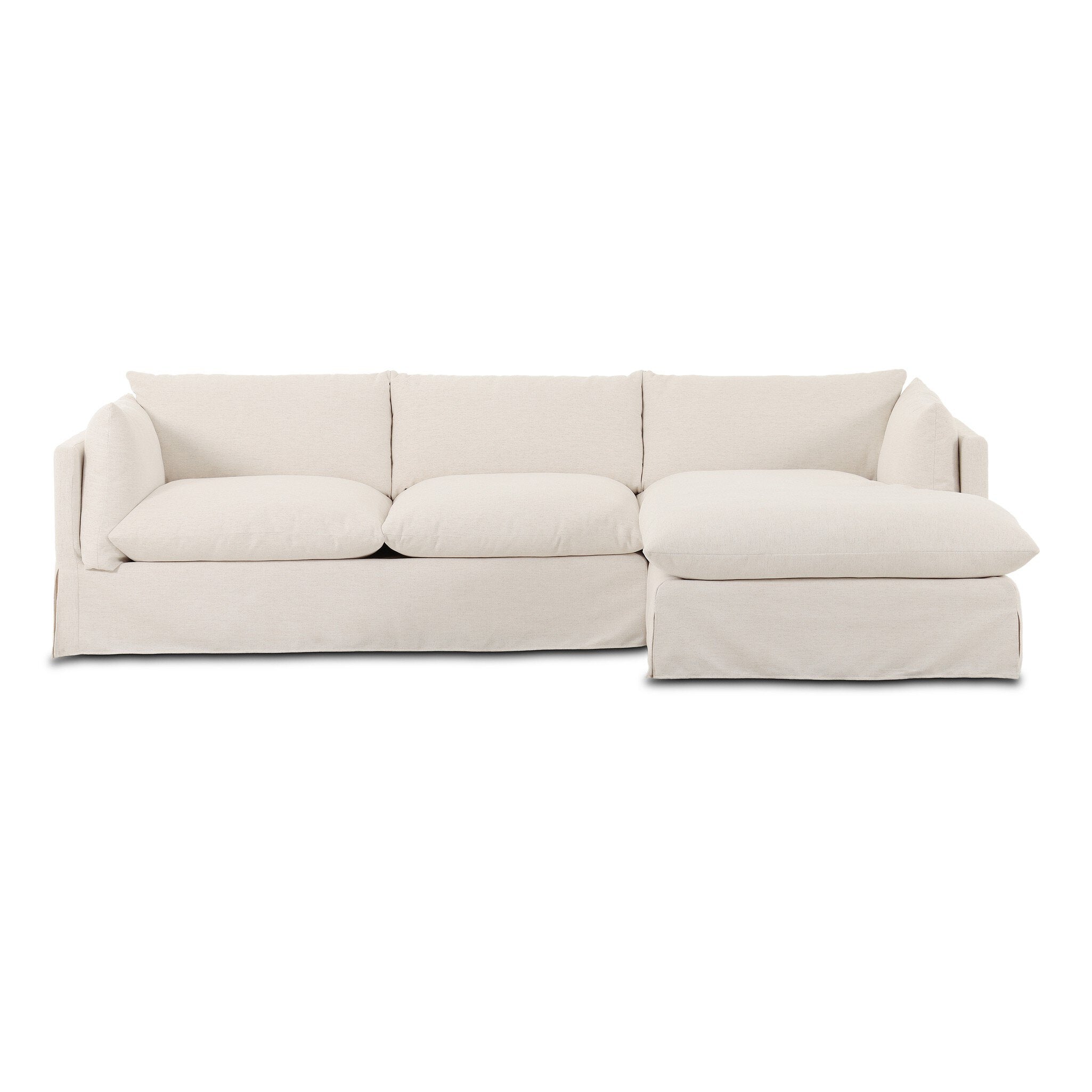 Habitat 2 Piece Sectional - Crypton Nomad Snow