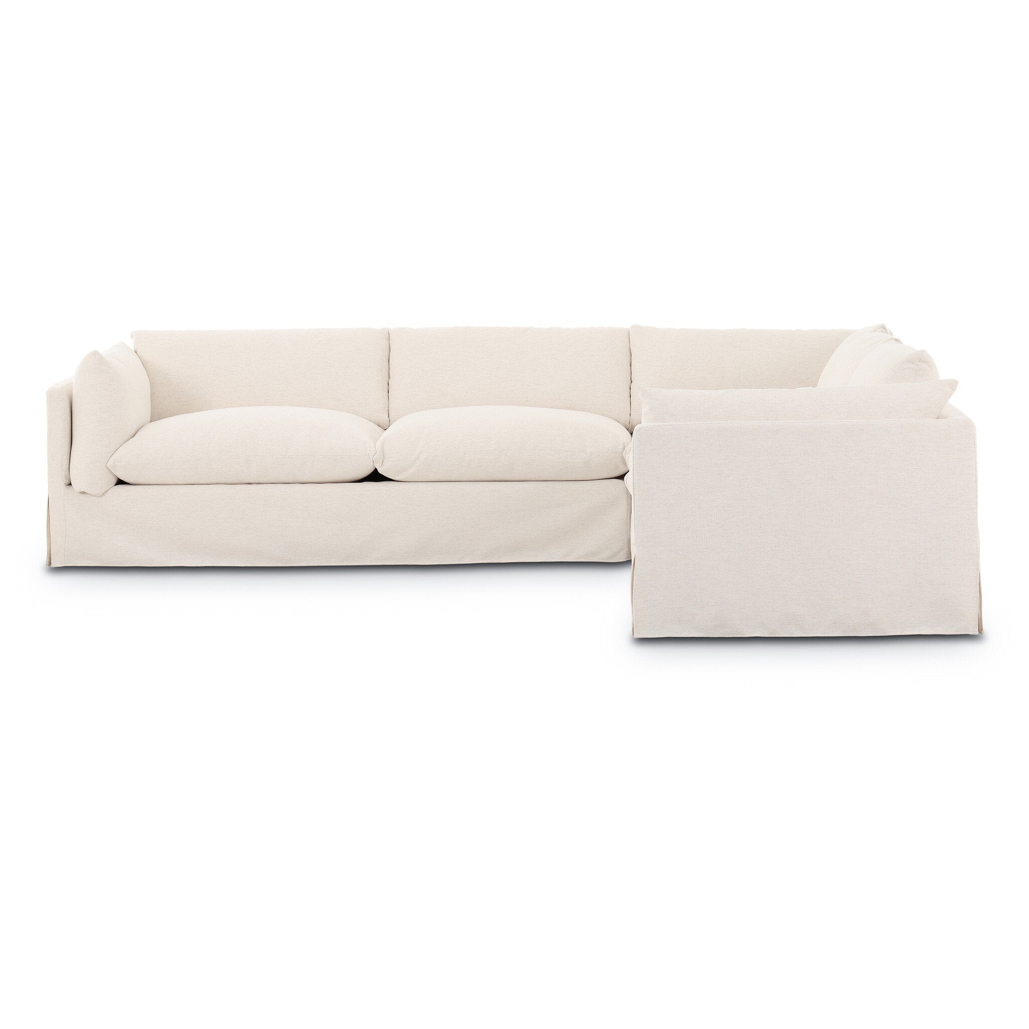 Habitat 3-Piece Sectional - Crypton Nomad Snow