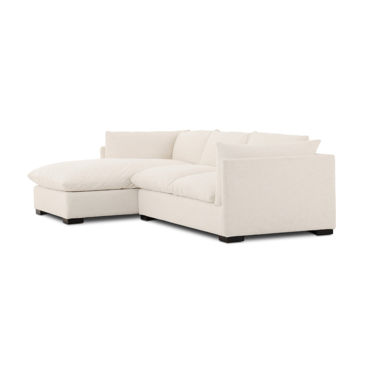 Westwood 112" 2-Piece Sectional - Crypton Nomad Snow by Four Hands