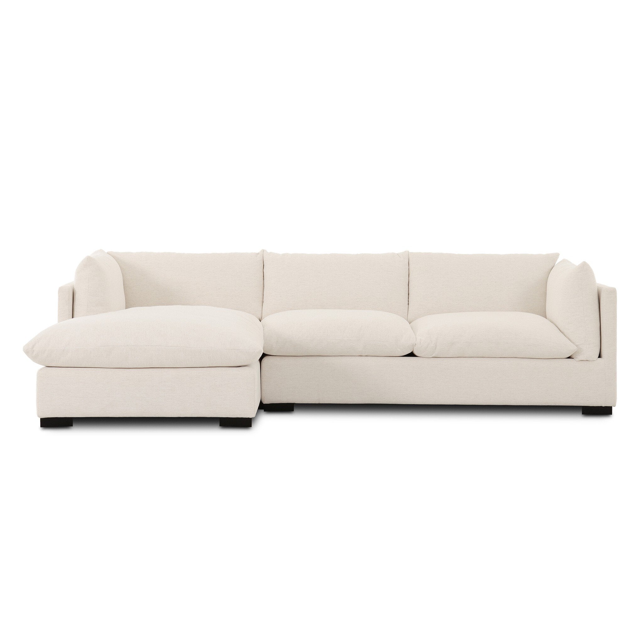 Westwood 112" 2-Piece Sectional - Crypton Nomad Snow