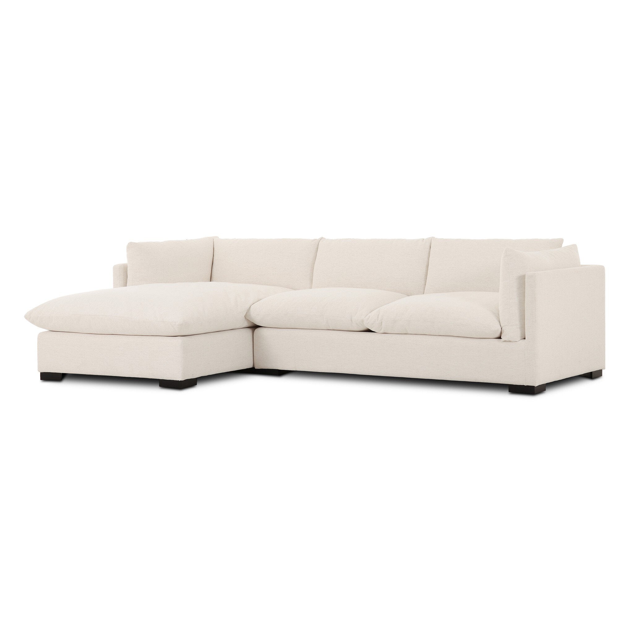 Westwood 112" 2-Piece Sectional - Crypton Nomad Snow