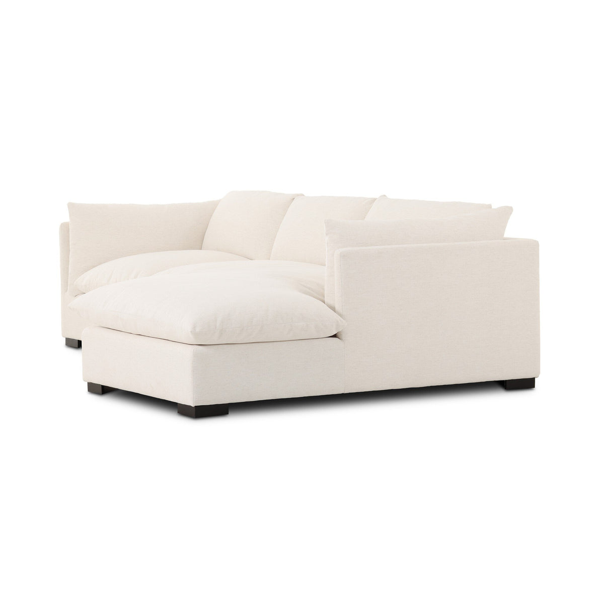 Westwood 112" 2-Piece Sectional - Crypton Nomad Snow by Four Hands