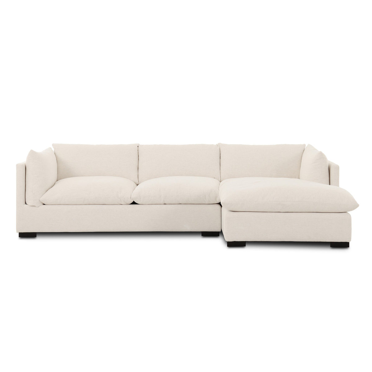 Westwood 112" 2-Piece Sectional - Crypton Nomad Snow by Four Hands