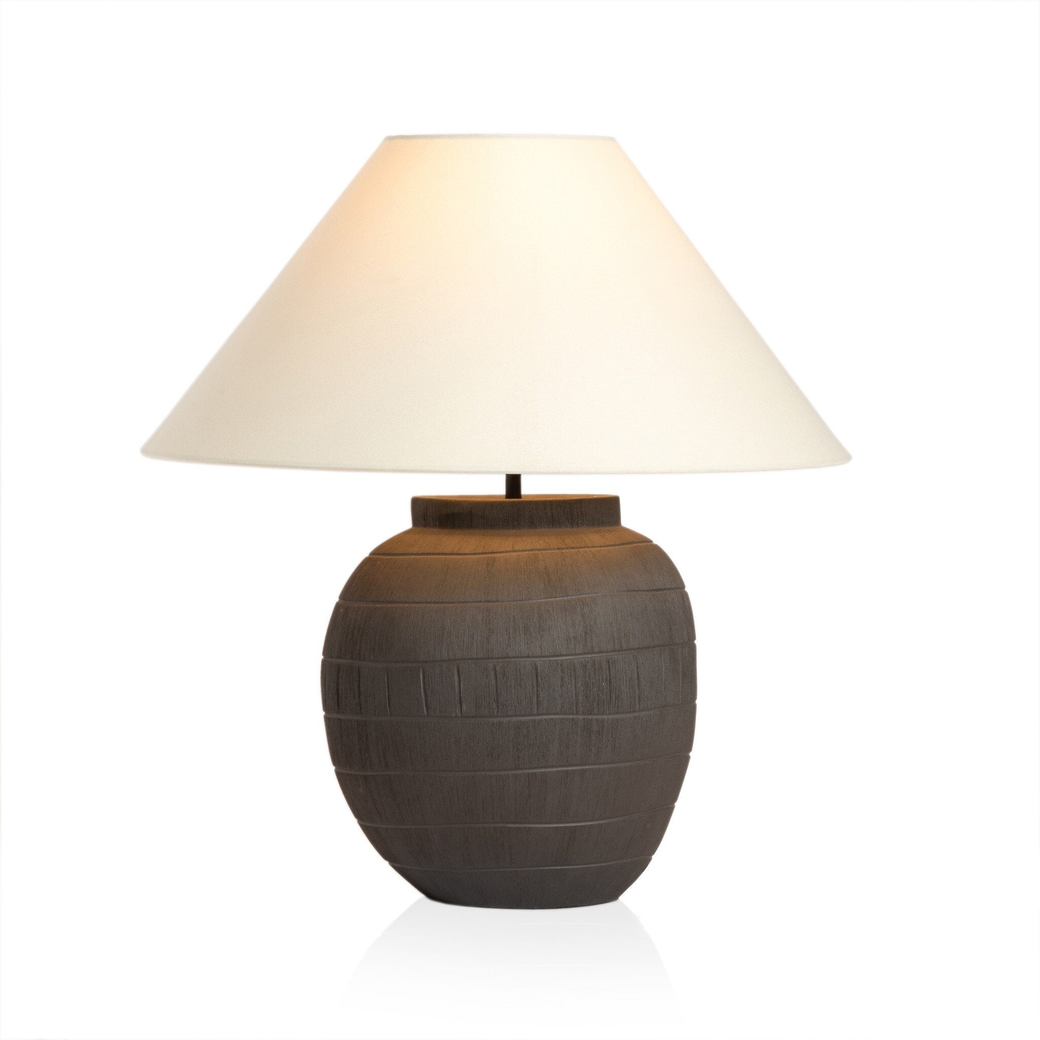 Muji Table Lamp - Textured Matte Black Porcelain Ceramic Table Lamps Four Hands     Table Lamps,https://www.oldbonesco.com,Mid Century Furniture, Furniture Sale, Old Bones Co, Mid Century Sale, Four Hands Furniture, Sale,Gus, Sale,Perigold Muji Table Lamp - Textured Matte Black Porcelain Ceramic Table Lamps Sale, Perigold Sale Muji Table Lamp - Textured Matte Black Porcelain Ceramic,Muji Table Lamp - Textured Matte Black Porcelain Ceramic Lulu and Georgia,Burke Decor Sale Muji Table Lamp - Textured Matte Bl
