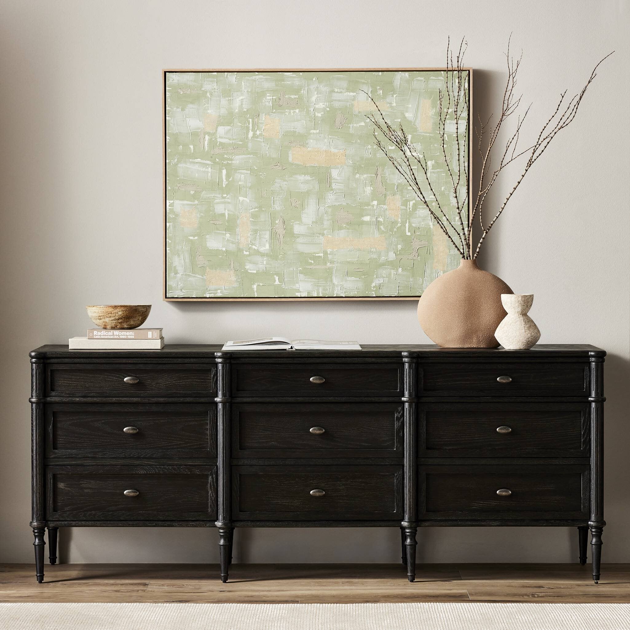 Four Hands Toulouse 9 Drawer Dresser - Toasted Oak Four Hands Toulouse 9 Drawer Dresser - Toasted Oak