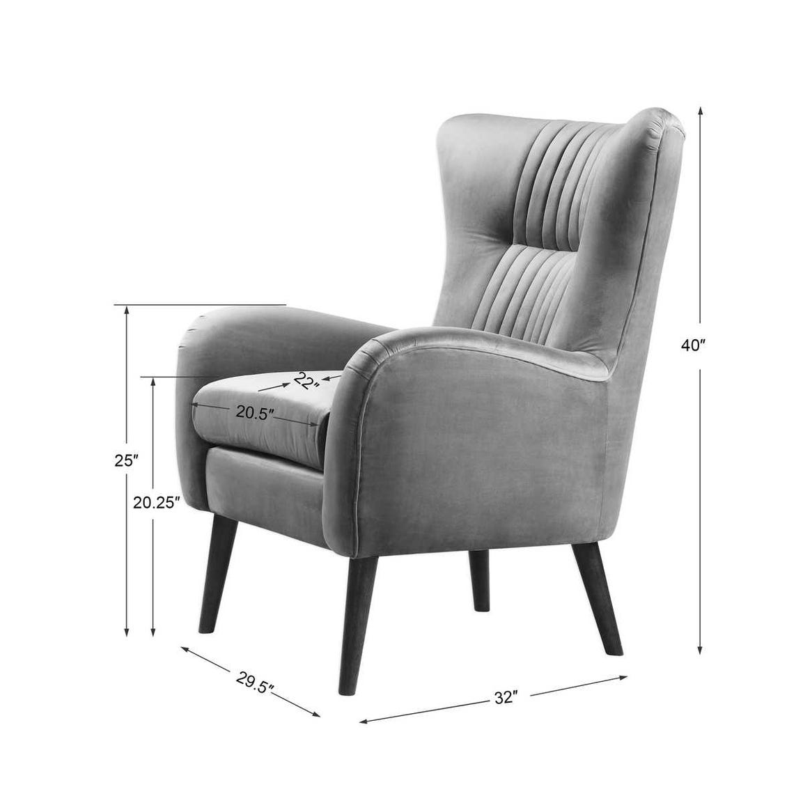 Uttermost Dax Mid-Century Accent Chair