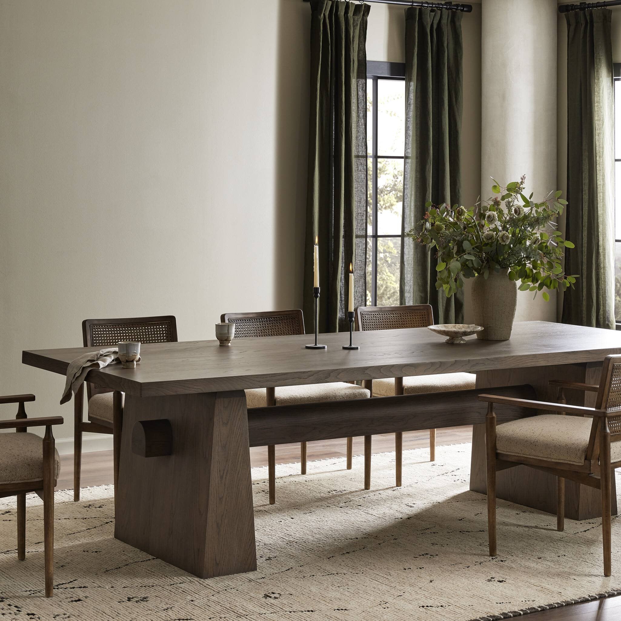 Malmo Dining Table 108" - Aged Natural Oak Veneer Dining Table Four Hands     Dining Table,https://www.oldbonesco.com,Mid Century Furniture, Furniture Sale, Old Bones Co, Mid Century Sale, Four Hands Furniture, Sale,Gus, Sale,Perigold Malmo Dining Table 108" - Aged Natural Oak Veneer Dining Table Sale, Perigold Sale Malmo Dining Table 108" - Aged Natural Oak Veneer,Malmo Dining Table 108" - Aged Natural Oak Veneer Lulu and Georgia,Burke Decor Sale Malmo Dining Table 108" - Aged Natural Oak Veneer, open box 