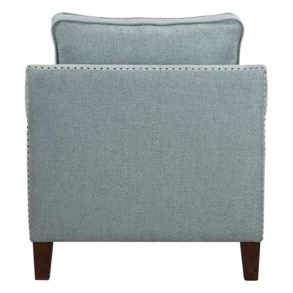 Uttermost Charlotta Sea Mist Accent Chair