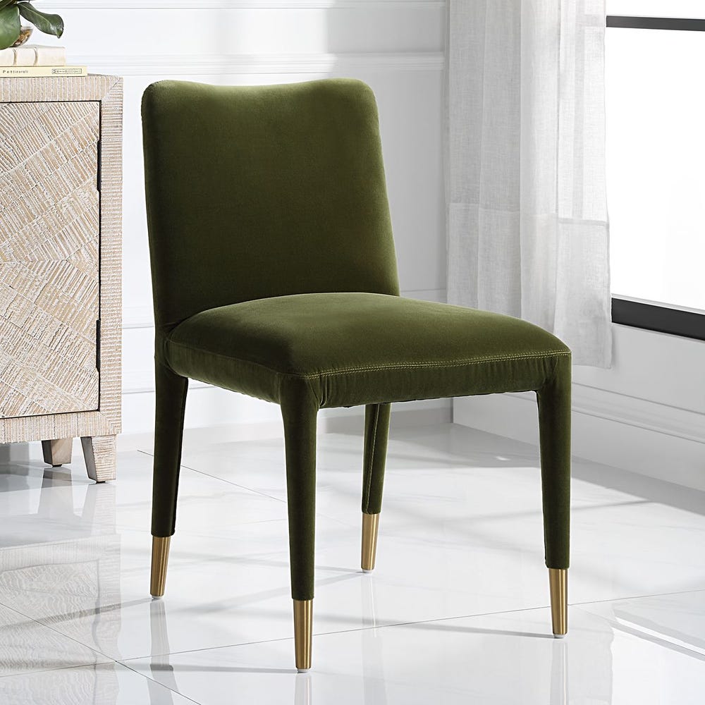 Uttermost Conifer Dining Chair Camel - Set of 2