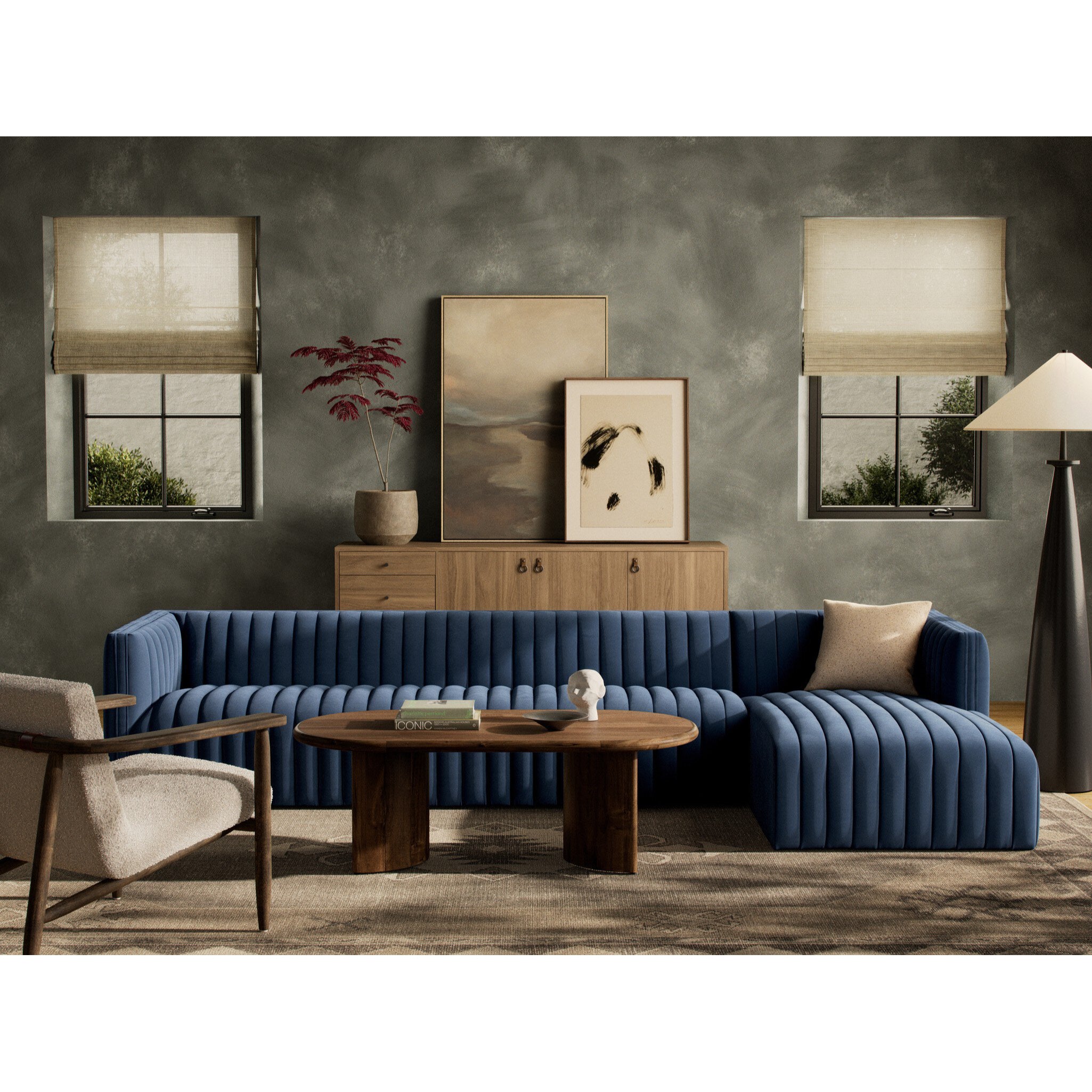 Augustine 2-Piece Sectional