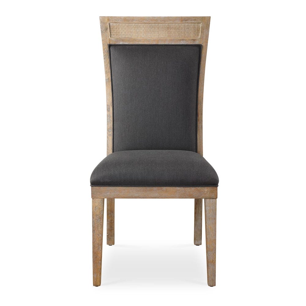 Uttermost Encore Dark Gray Armless Chair
