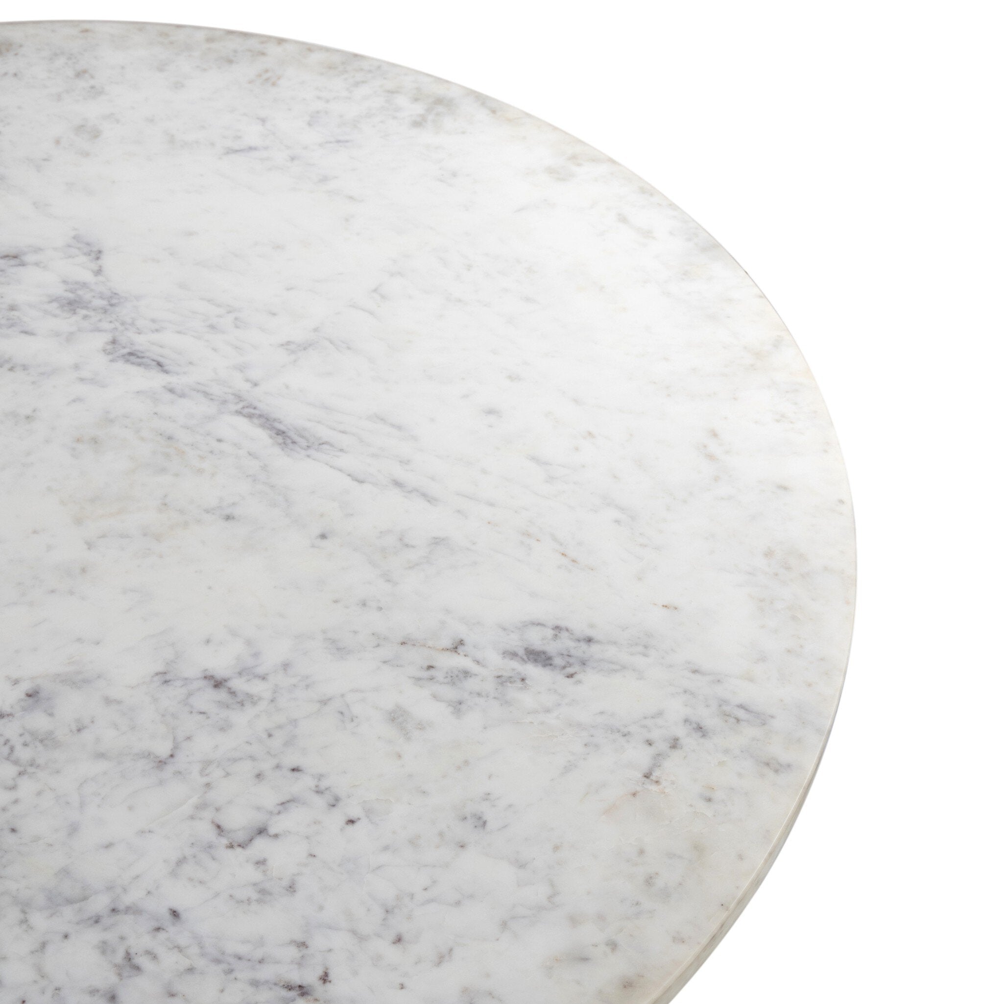 Mariah Round Dining Table 60" - White Marble Dining & Kitchen Tables Four Hands     Dining & Kitchen Tables,https://www.oldbonesco.com,Mid Century Furniture, Furniture Sale, Old Bones Co, Mid Century Sale, Four Hands Furniture, Sale,Gus, Sale,Perigold Mariah Round Dining Table 60" - White Marble Dining & Kitchen Tables Sale, Perigold Sale Mariah Round Dining Table 60" - White Marble,Mariah Round Dining Table 60" - White Marble Lulu and Georgia,Burke Decor Sale Mariah Round Dining Table 60" - White Marble, o