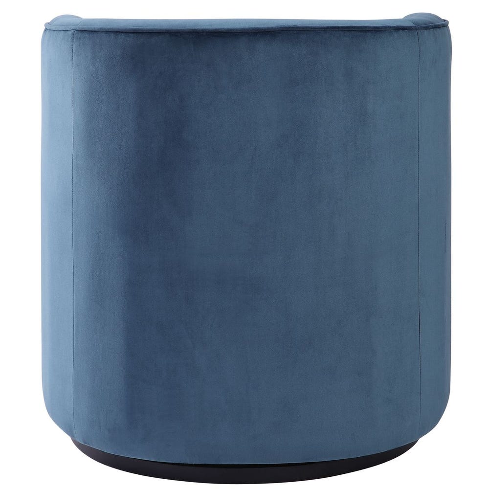 Uttermost Mallorie Blue Swivel Chair
