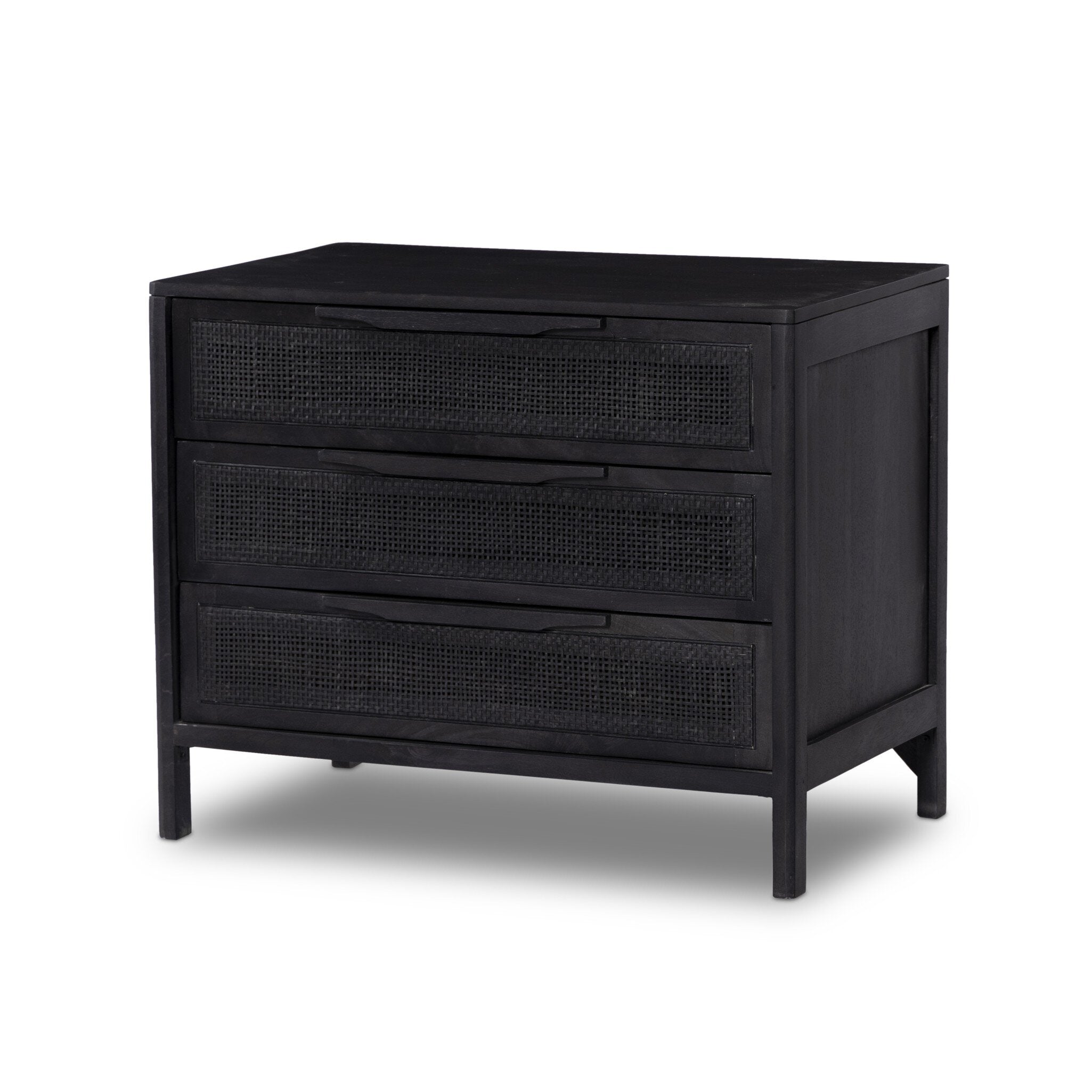Sydney Large Nightstand Nightstands -Four Hands- Black Wash with Black Cane , Black Friday Sale -Four Hands- Furniture Sale, Old Bones Co, Mid Century Furniture Sale, Four Hands Furniture, Black Friday Sale Sydney Large Nightstand,Gus Sale, Perigold Sydney Large Nightstand Nightstands Black Friday Sale , Perigold Sale Sydney Large Nightstand,Sydney Large Nightstand Lulu and Georgia, Burke Decor Sale Sydney Large Nightstand, www.oldbonesco.com