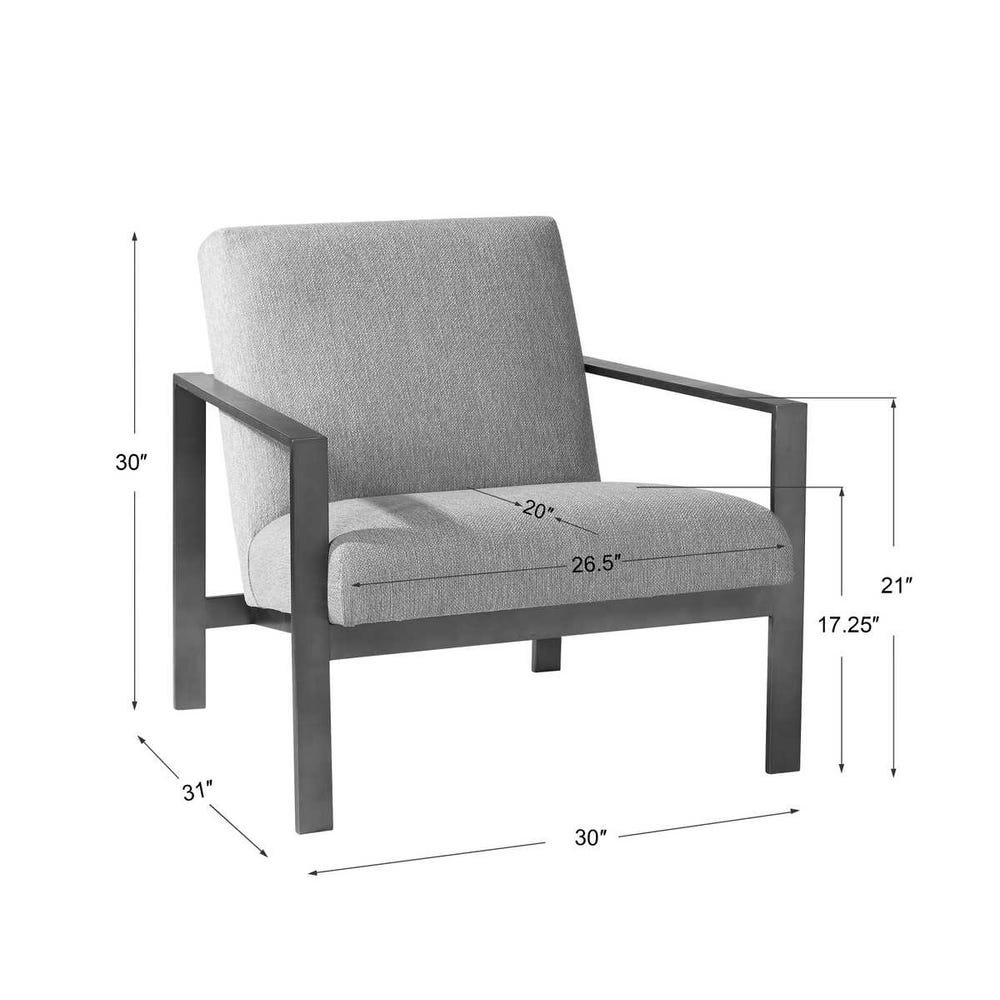 Uttermost Wills Contemporary Accent Chair