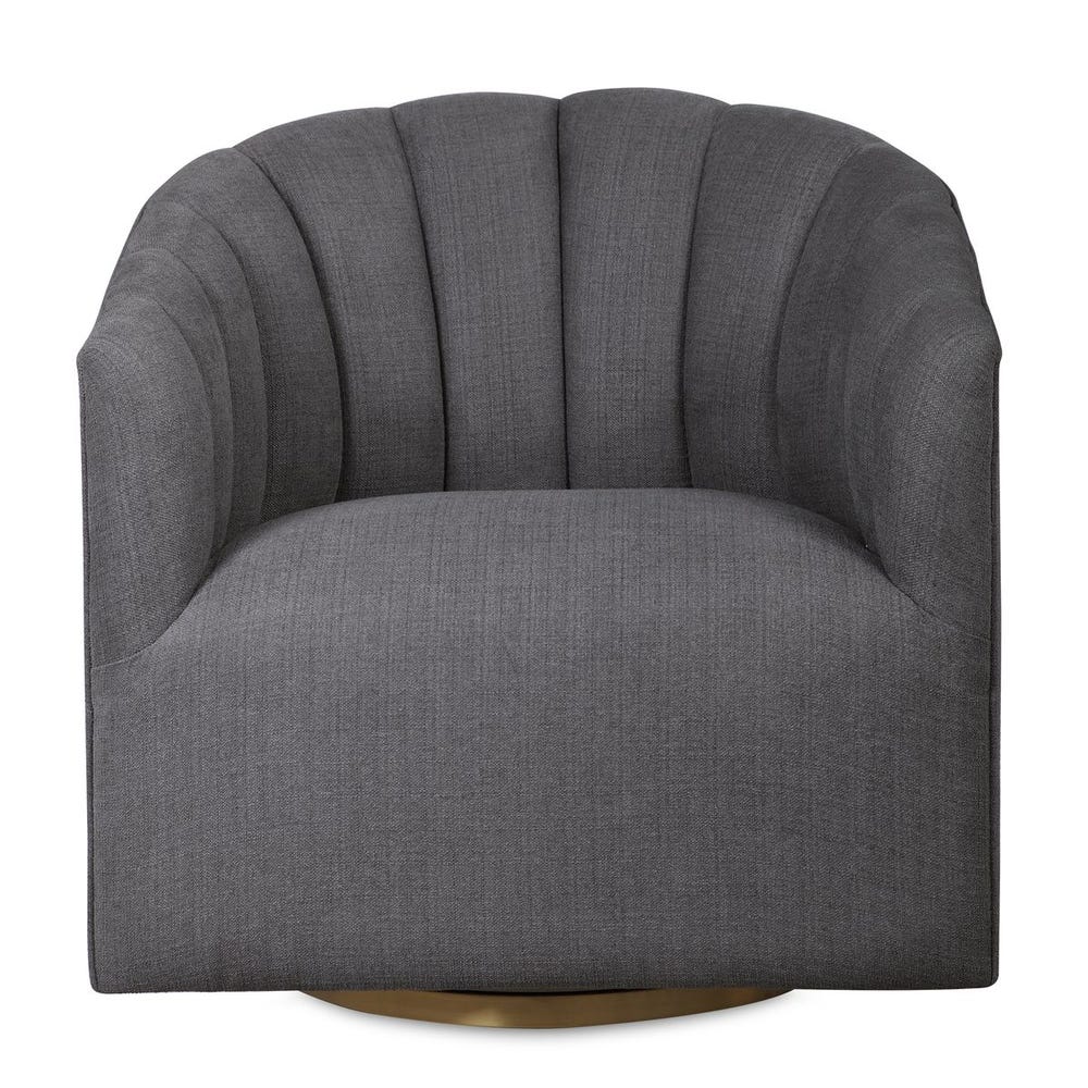 Uttermost Cuthbert Modern Swivel Chair