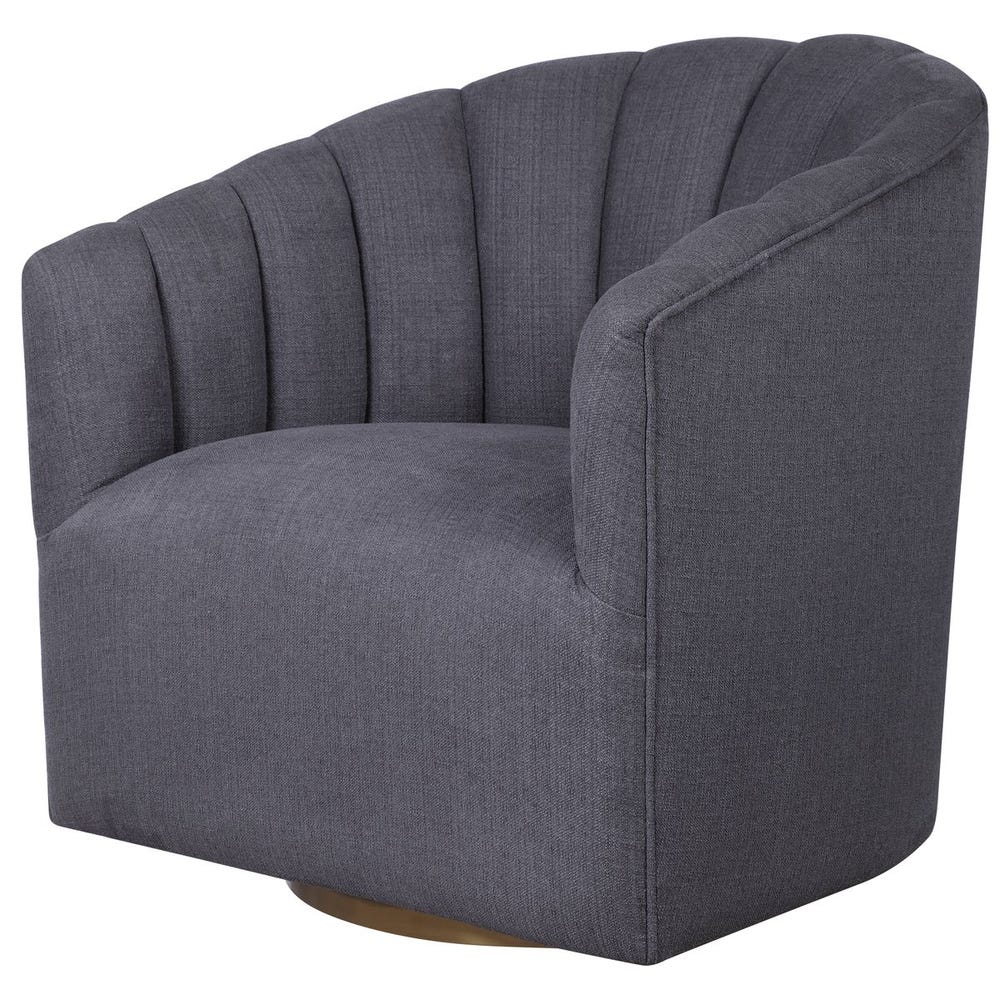 Uttermost Cuthbert Modern Swivel Chair