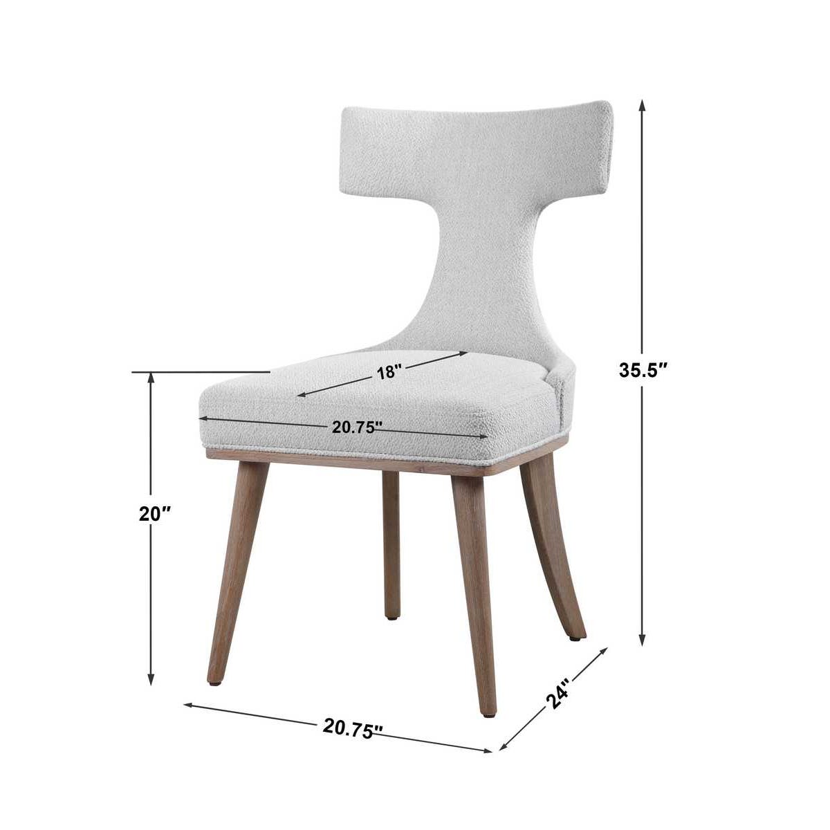 Uttermost Klismos Accent Chair - Set of 2