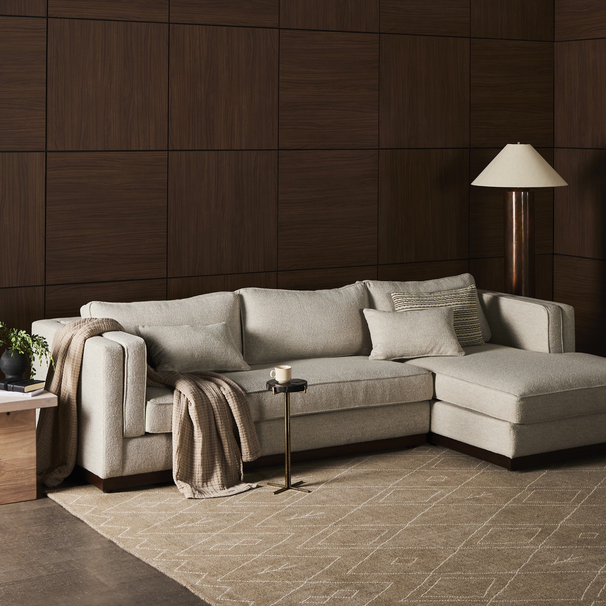 Lawrence 2-Piece Sectional with Chaise