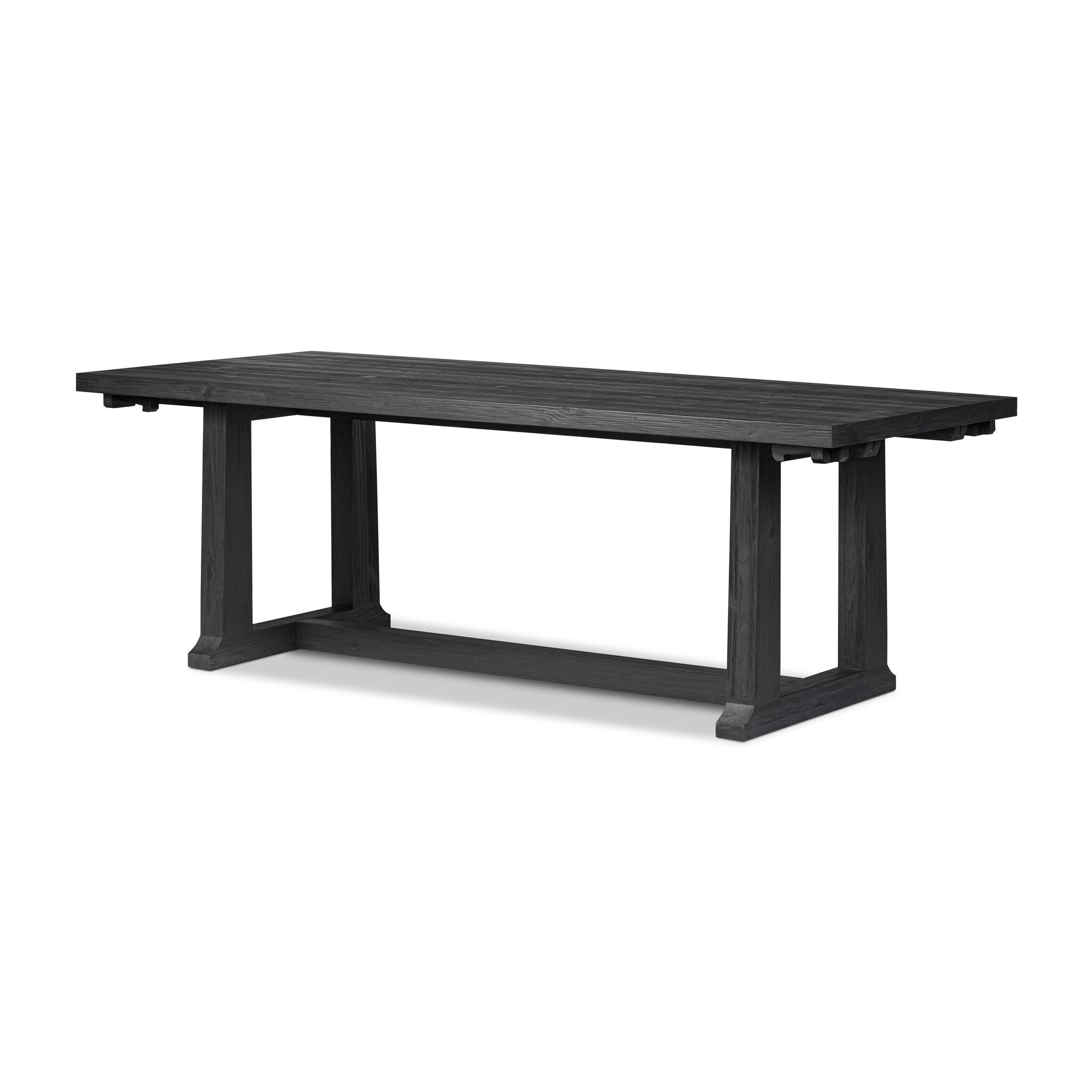 Otto Extension Dining Table - Black Pine Dining & Kitchen Tables Four Hands     Dining & Kitchen Tables,https://www.oldbonesco.com,Mid Century Furniture, Furniture Sale, Old Bones Co, Mid Century Sale, Four Hands Furniture, Sale,Gus, Sale,Perigold Otto Extension Dining Table - Black Pine Dining & Kitchen Tables Sale, Perigold Sale Otto Extension Dining Table - Black Pine,Otto Extension Dining Table - Black Pine Lulu and Georgia,Burke Decor Sale Otto Extension Dining Table - Black Pine, open box furniture,Op