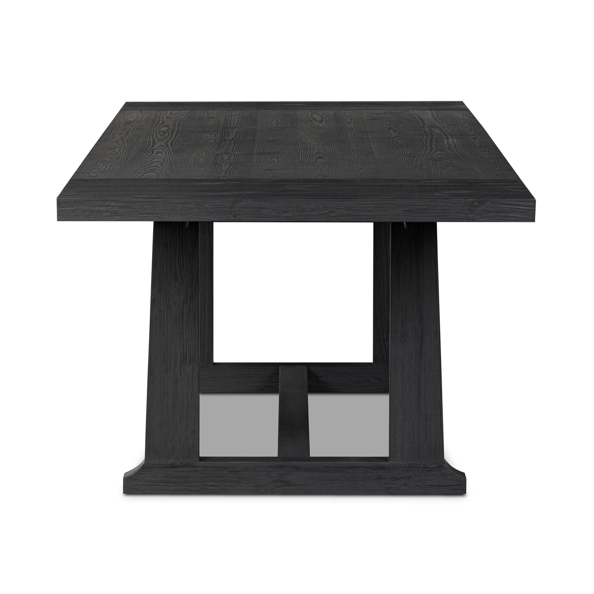 Otto Extension Dining Table - Black Pine Dining & Kitchen Tables Four Hands     Dining & Kitchen Tables,https://www.oldbonesco.com,Mid Century Furniture, Furniture Sale, Old Bones Co, Mid Century Sale, Four Hands Furniture, Sale,Gus, Sale,Perigold Otto Extension Dining Table - Black Pine Dining & Kitchen Tables Sale, Perigold Sale Otto Extension Dining Table - Black Pine,Otto Extension Dining Table - Black Pine Lulu and Georgia,Burke Decor Sale Otto Extension Dining Table - Black Pine, open box furniture,Op