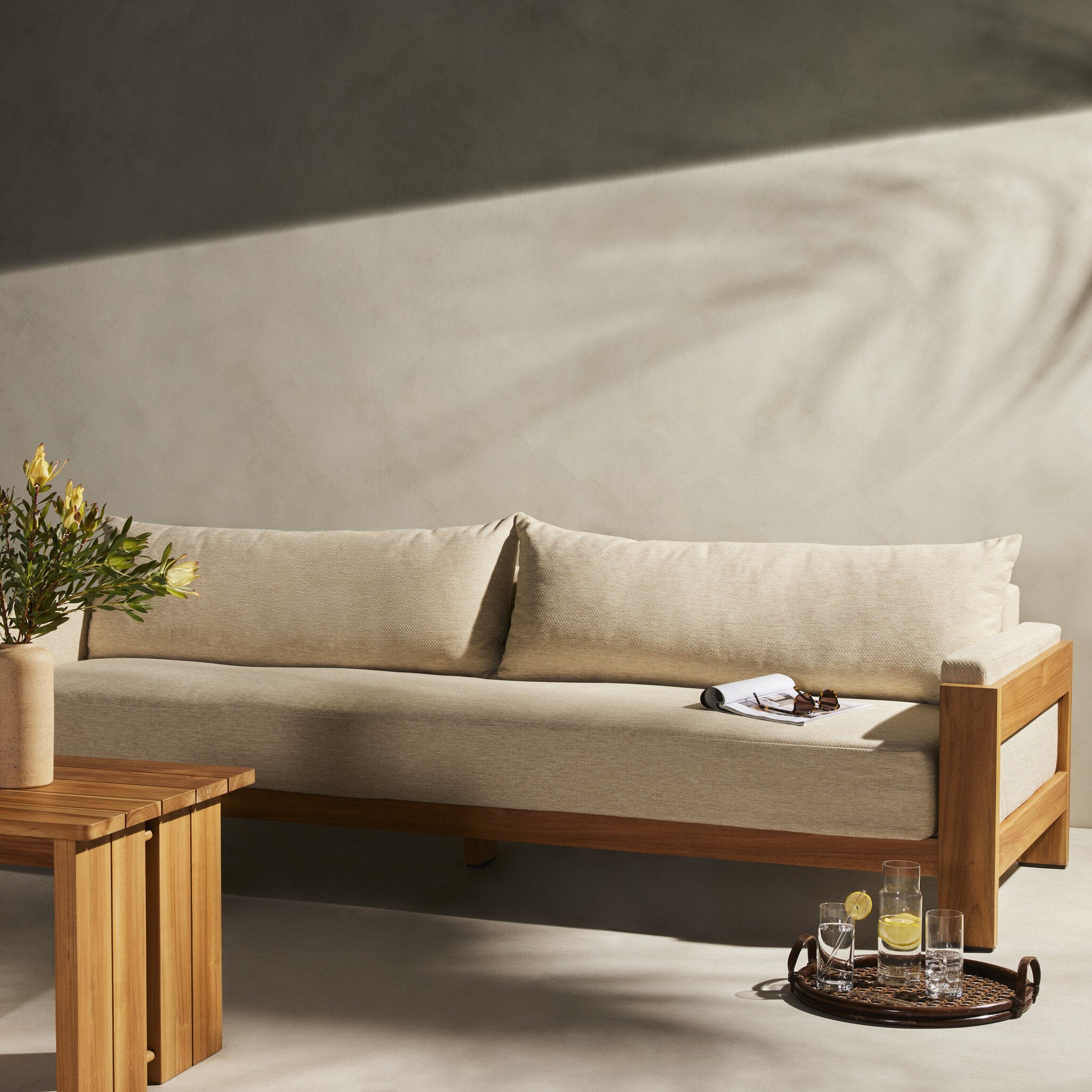 Chapman Outdoor Sofa-106" - Casa Cream Outdoor Sofas & Chaises Four Hands     Outdoor Sofas & Chaises,https://www.oldbonesco.com,Mid Century Furniture, Furniture Sale, Old Bones Co, Mid Century Sale, Four Hands Furniture, Sale,Gus, Sale,Perigold Chapman Outdoor Sofa-106" - Casa Cream Outdoor Sofas & Chaises Sale, Perigold Sale Chapman Outdoor Sofa-106" - Casa Cream,Chapman Outdoor Sofa-106" - Casa Cream Lulu and Georgia,Burke Decor Sale Chapman Outdoor Sofa-106" - Casa Cream, open box furniture,Open Box Cha