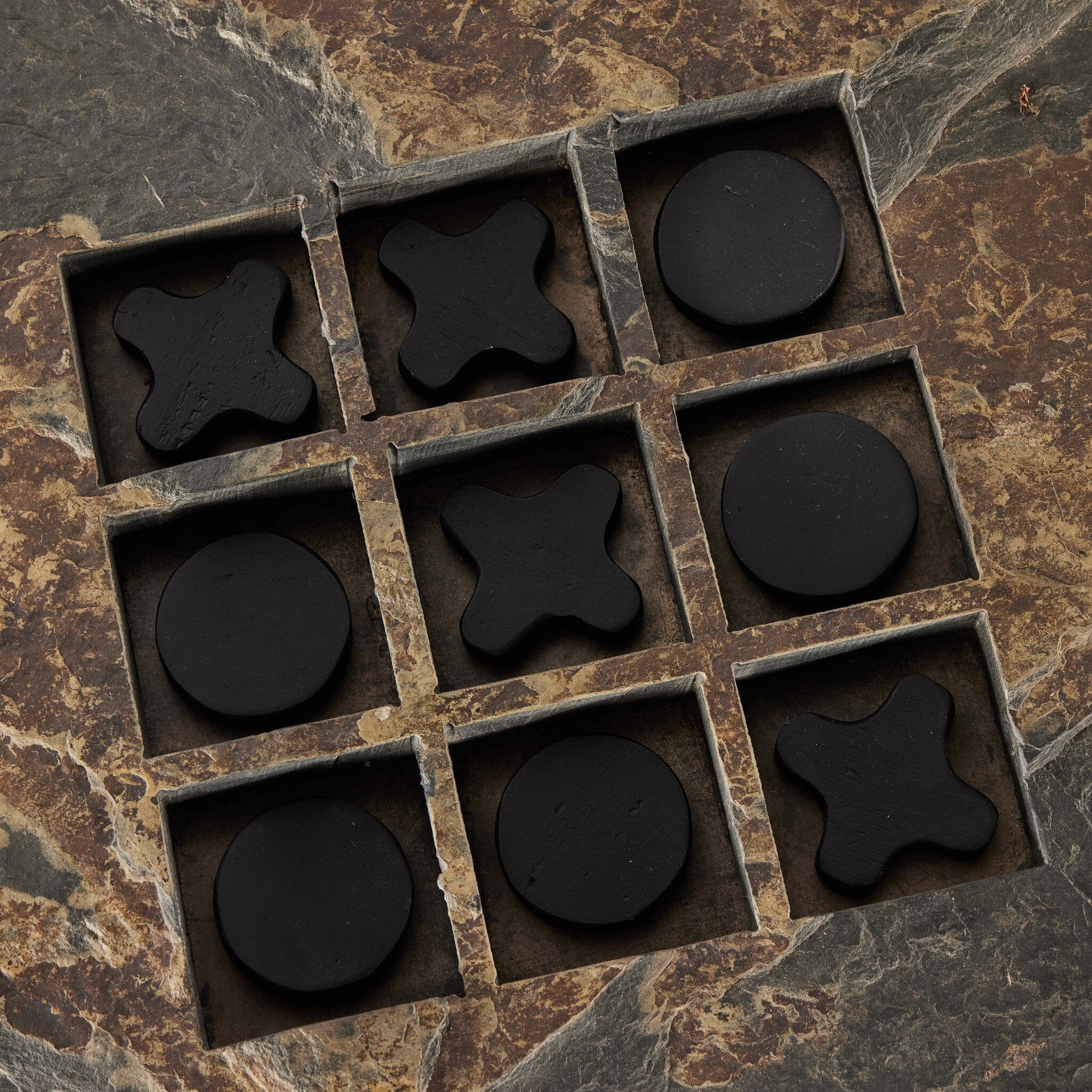 Stone Tic Tac Toe Board Games -Four Hands- , Black Friday Sale -Four Hands- Furniture Sale, Old Bones Co, Mid Century Furniture Sale, Four Hands Furniture, Black Friday Sale Stone Tic Tac Toe,Gus Sale, Perigold Stone Tic Tac Toe Board Games Black Friday Sale , Perigold Sale Stone Tic Tac Toe,Stone Tic Tac Toe Lulu and Georgia, Burke Decor Sale Stone Tic Tac Toe, www.oldbonesco.com