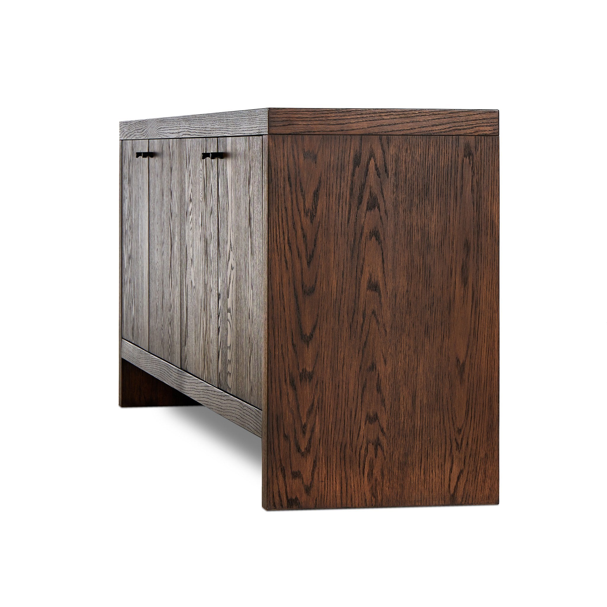 Torrington Sideboard - Umber Oak Veneer Sideboards Four Hands     Sideboards,https://www.oldbonesco.com,Mid Century Furniture, Furniture Sale, Old Bones Co, Mid Century Sale, Four Hands Furniture, Sale,Gus, Sale,Perigold Torrington Sideboard - Umber Oak Veneer Sideboards Sale, Perigold Sale Torrington Sideboard - Umber Oak Veneer,Torrington Sideboard - Umber Oak Veneer Lulu and Georgia,Burke Decor Sale Torrington Sideboard - Umber Oak Veneer, open box furniture,Open Box Torrington Sideboard - Umber Oak Vene