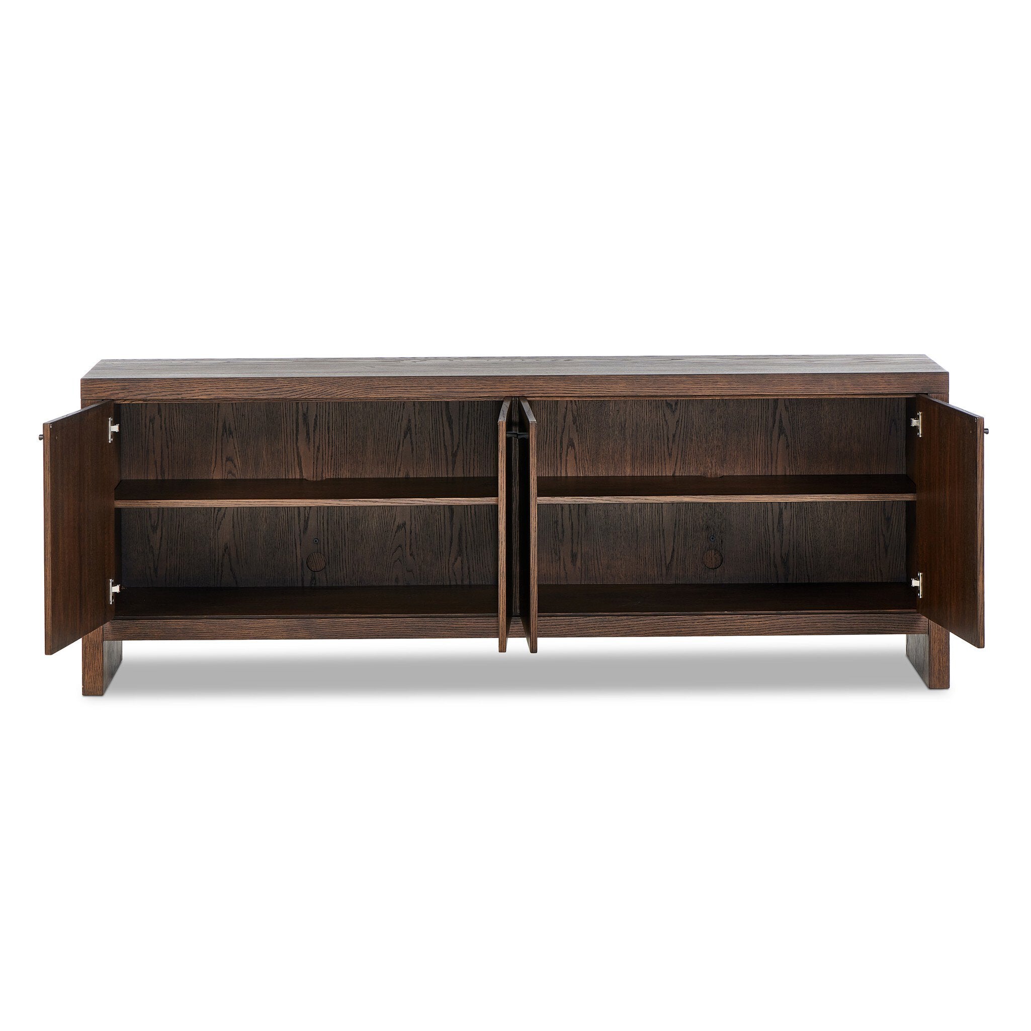 Torrington Sideboard - Umber Oak Veneer Sideboards Four Hands     Sideboards,https://www.oldbonesco.com,Mid Century Furniture, Furniture Sale, Old Bones Co, Mid Century Sale, Four Hands Furniture, Sale,Gus, Sale,Perigold Torrington Sideboard - Umber Oak Veneer Sideboards Sale, Perigold Sale Torrington Sideboard - Umber Oak Veneer,Torrington Sideboard - Umber Oak Veneer Lulu and Georgia,Burke Decor Sale Torrington Sideboard - Umber Oak Veneer, open box furniture,Open Box Torrington Sideboard - Umber Oak Vene