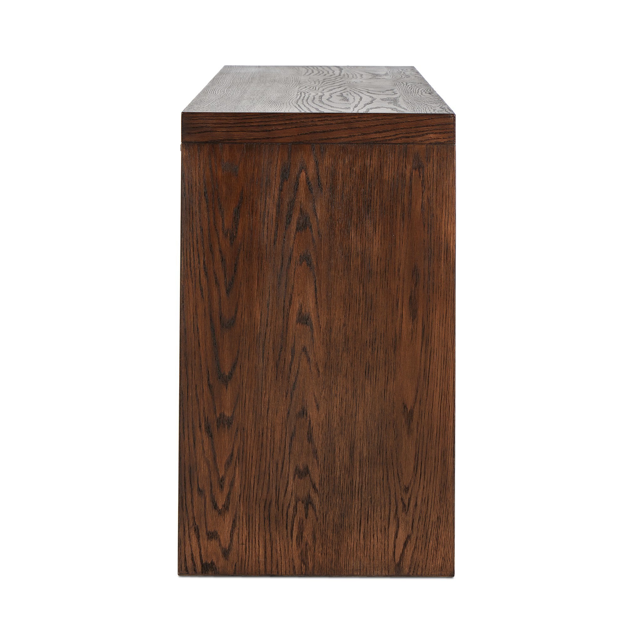 Torrington Sideboard - Umber Oak Veneer Sideboards Four Hands     Sideboards,https://www.oldbonesco.com,Mid Century Furniture, Furniture Sale, Old Bones Co, Mid Century Sale, Four Hands Furniture, Sale,Gus, Sale,Perigold Torrington Sideboard - Umber Oak Veneer Sideboards Sale, Perigold Sale Torrington Sideboard - Umber Oak Veneer,Torrington Sideboard - Umber Oak Veneer Lulu and Georgia,Burke Decor Sale Torrington Sideboard - Umber Oak Veneer, open box furniture,Open Box Torrington Sideboard - Umber Oak Vene