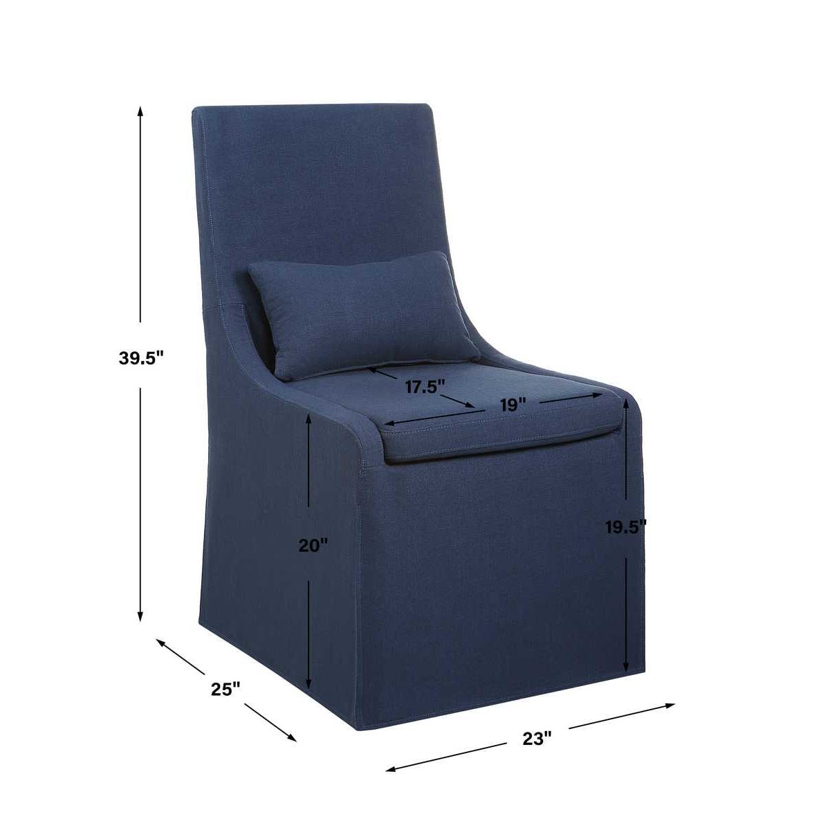 Uttermost Coley Armless Chair
