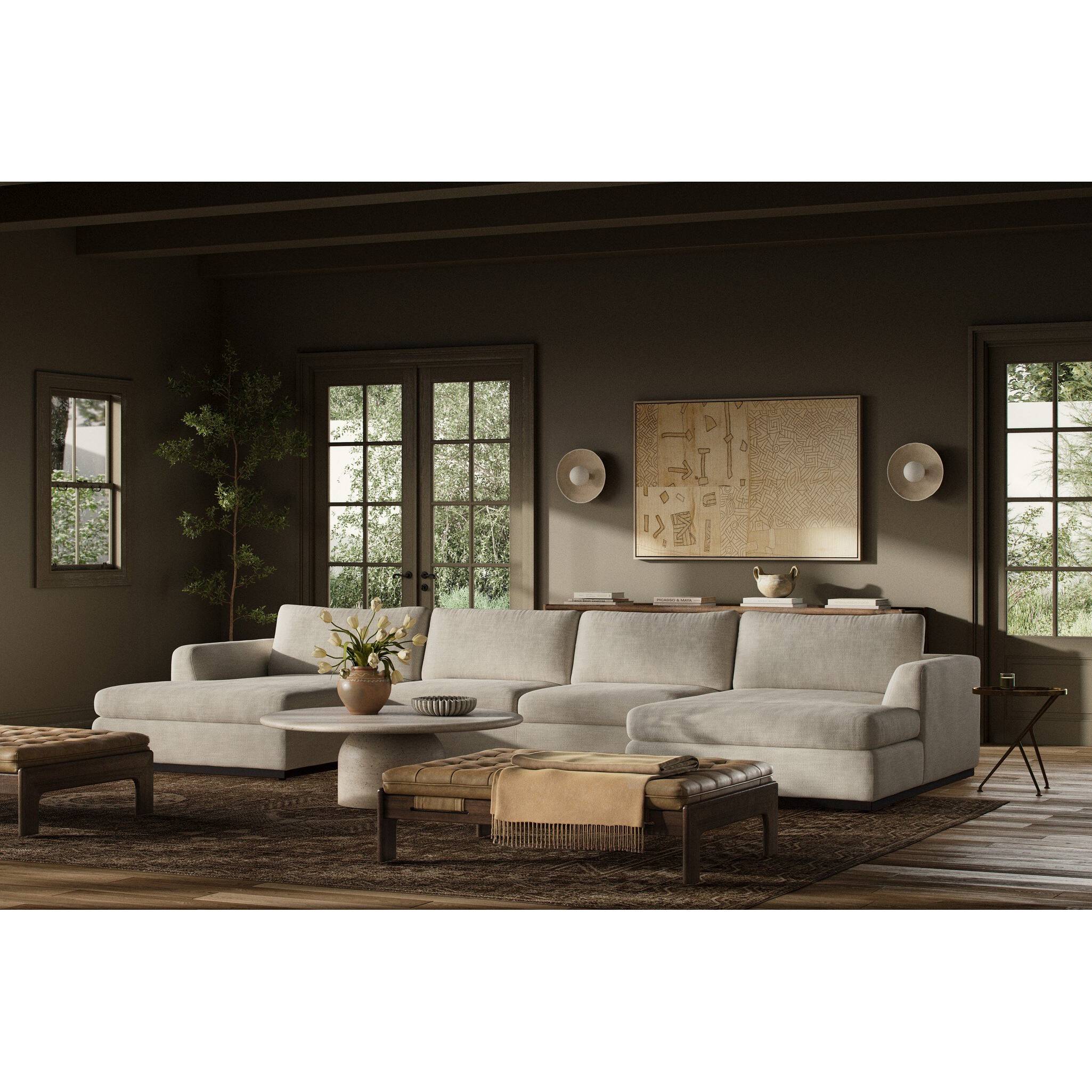 Colt 3-pc U Sectional