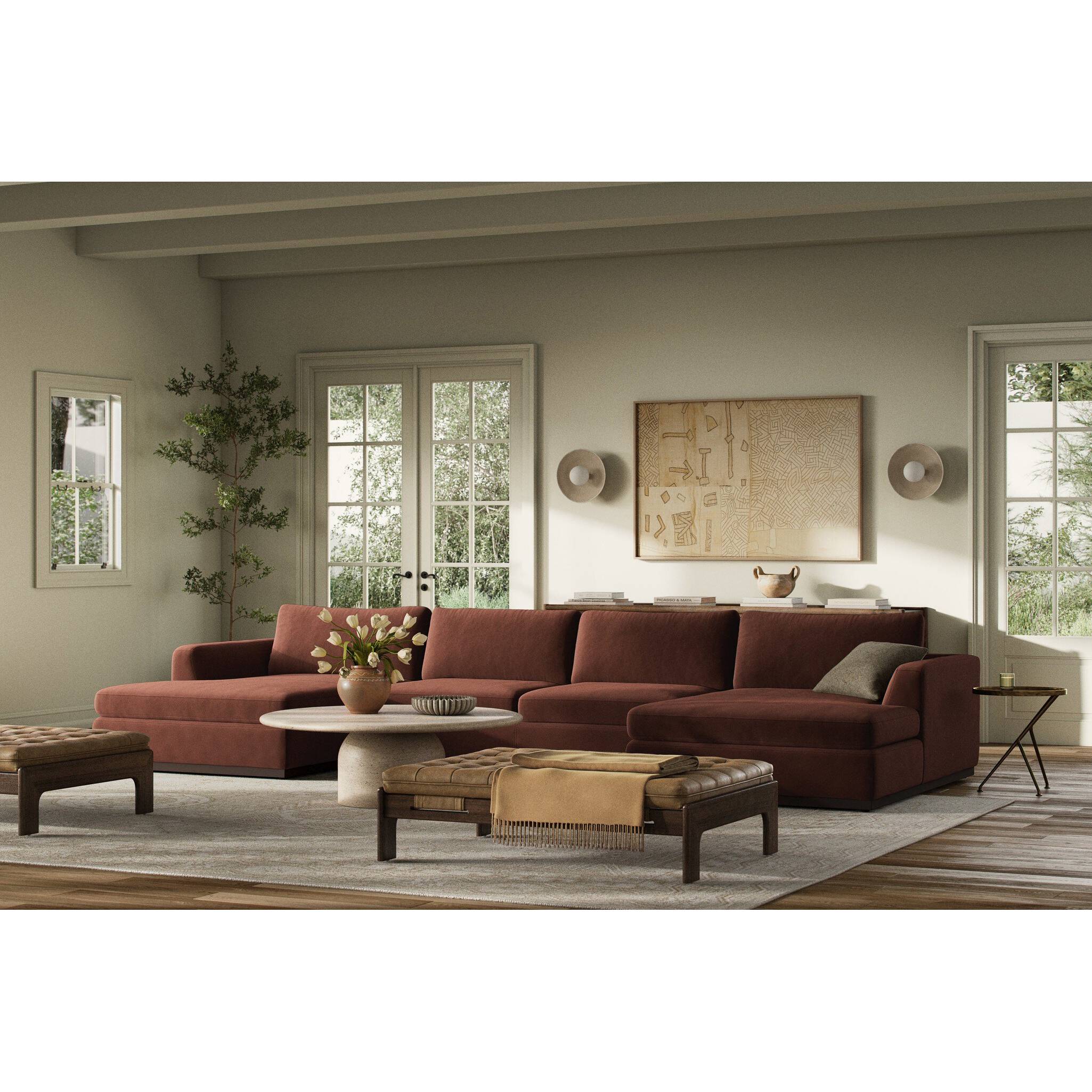 Colt 3-pc U Sectional