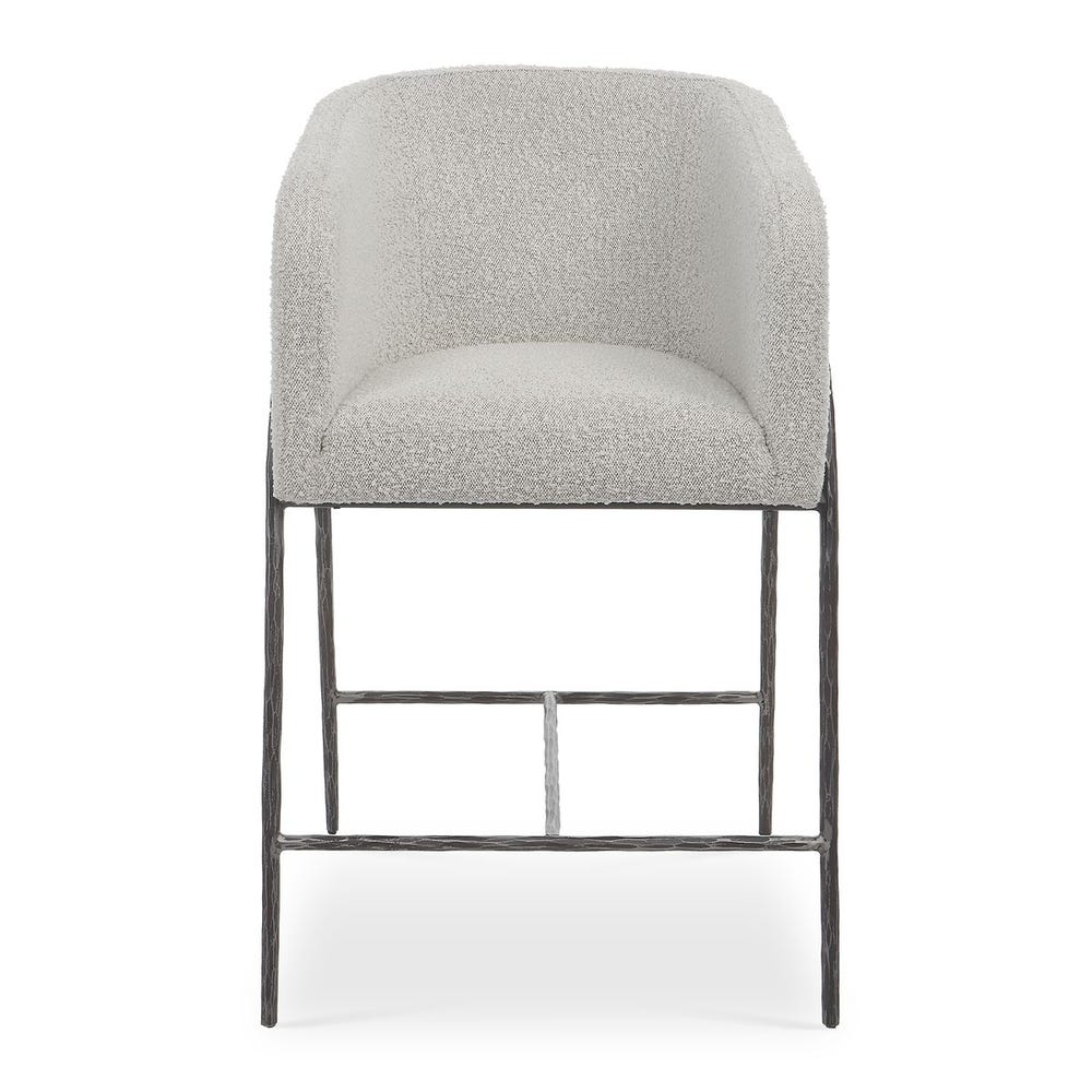 Uttermost Jacobsen Gray 27" Counter Stool